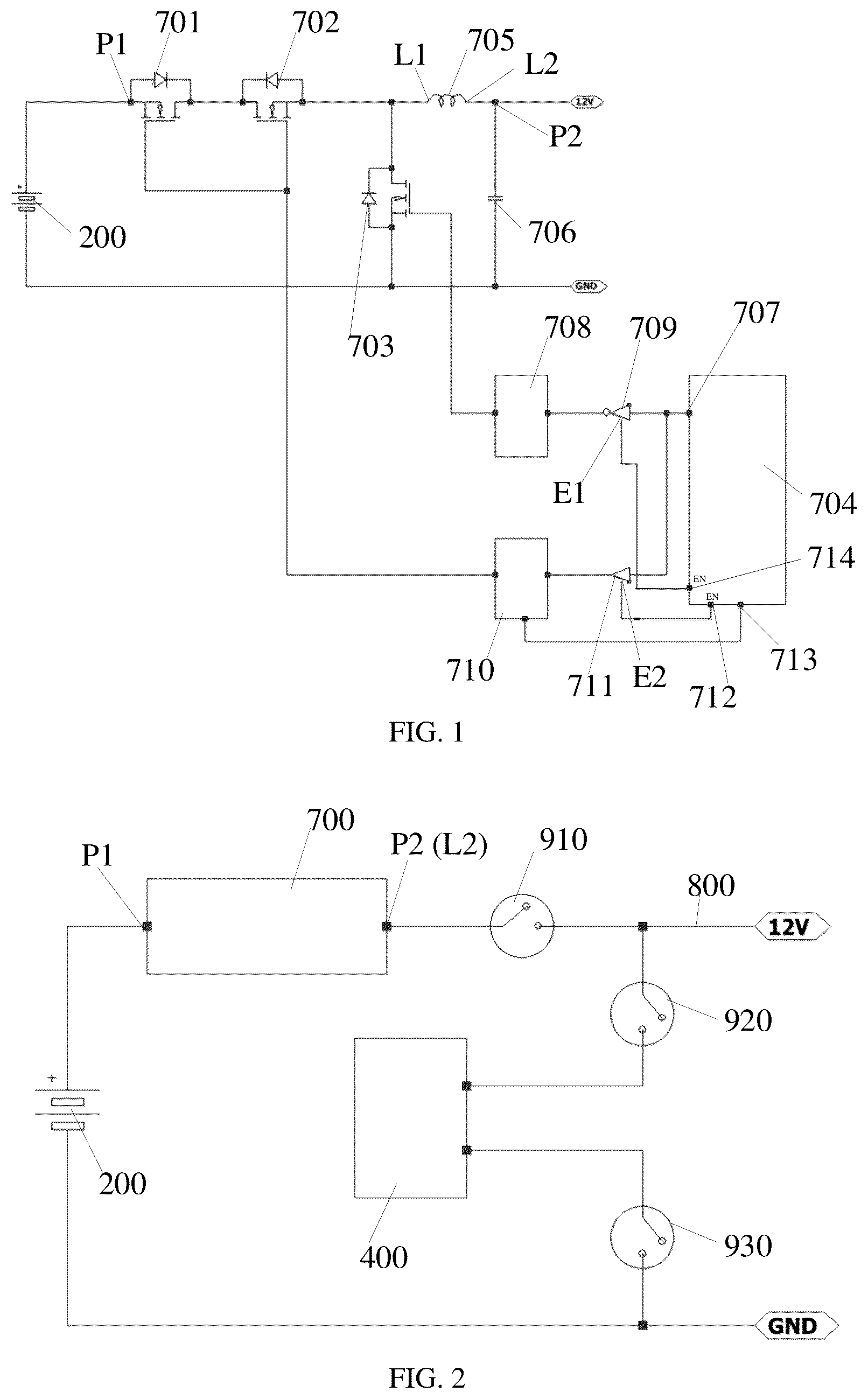 Patent US12620827 Figure 1 – Voltage regulation circuit, power supply module, vehicle and control method