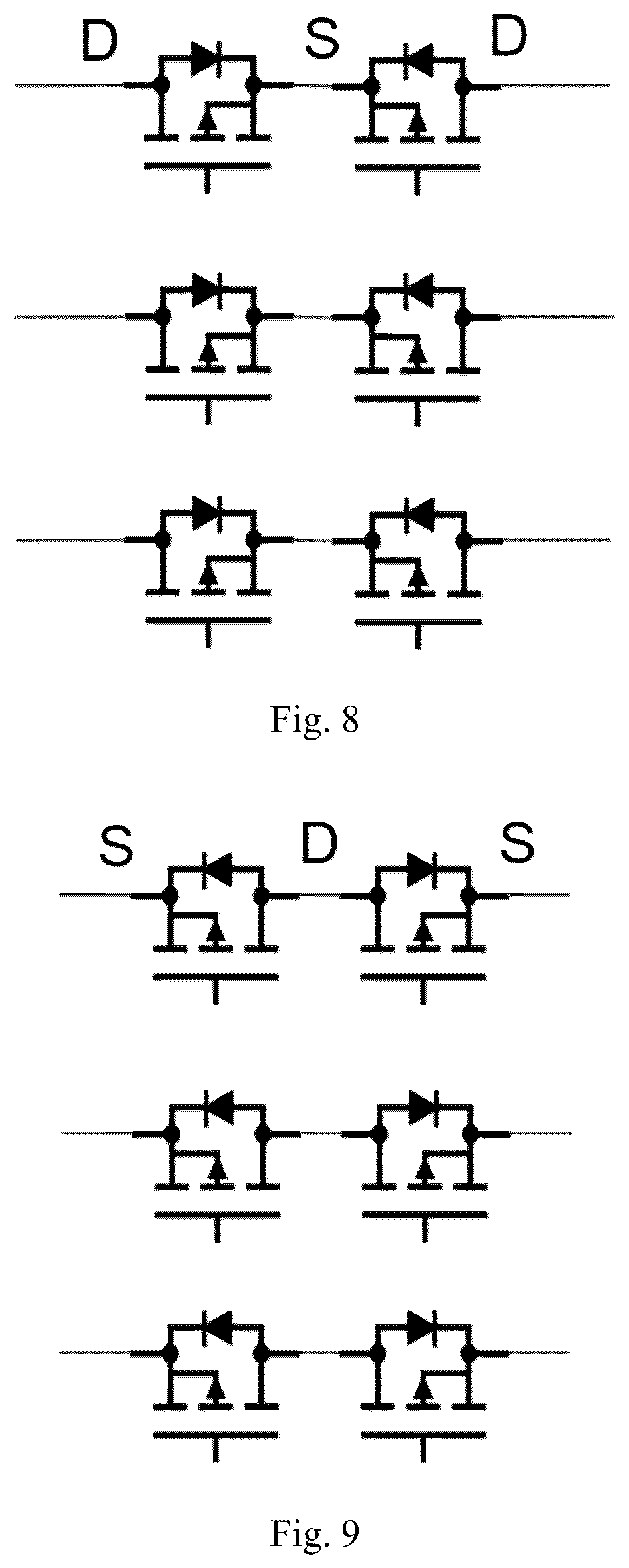 Patent US12620831 Figure 4 – Dual power supply transfer switch based on solid-state switch