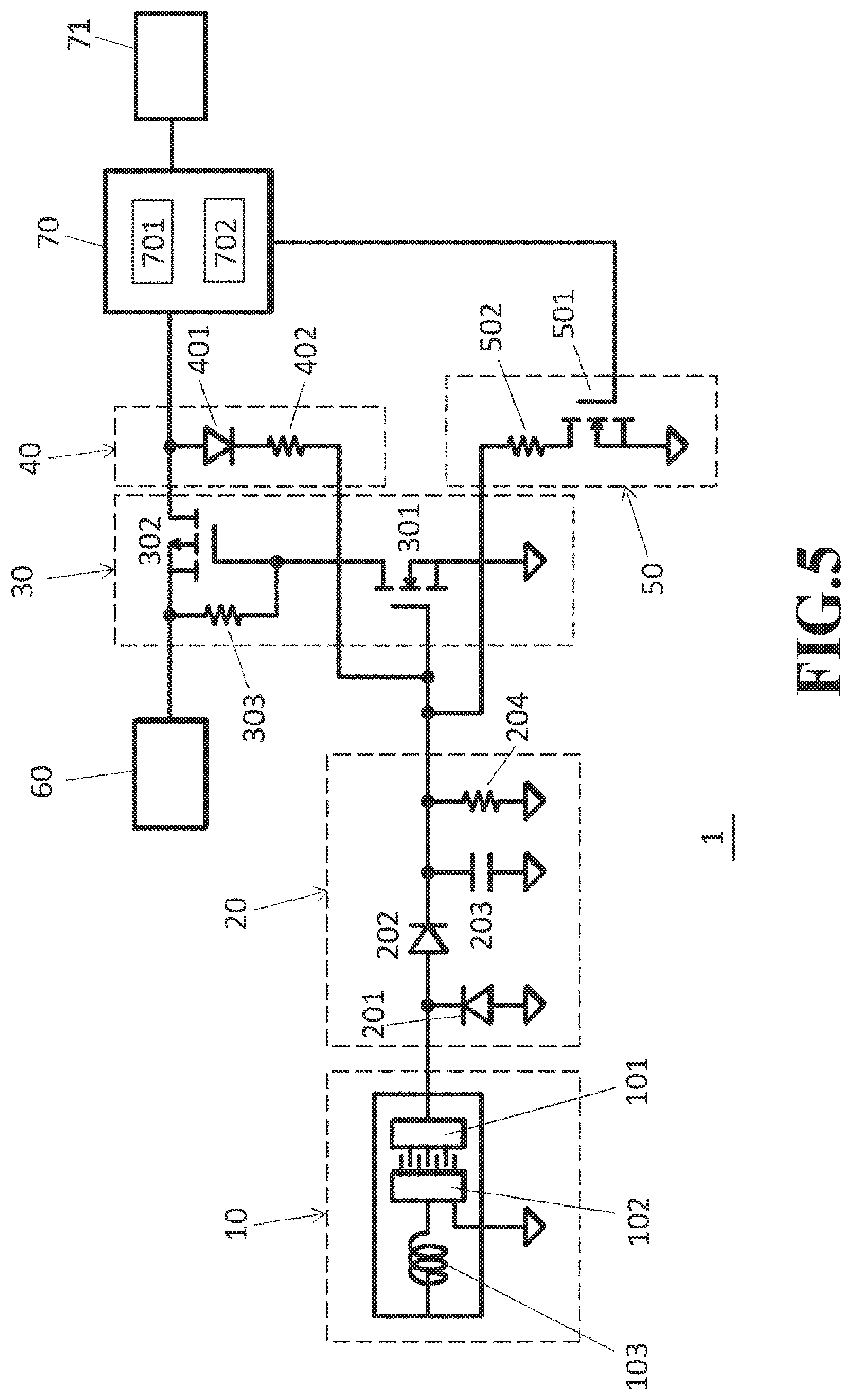 Patent US12620833 Figure 5 – Monitoring device