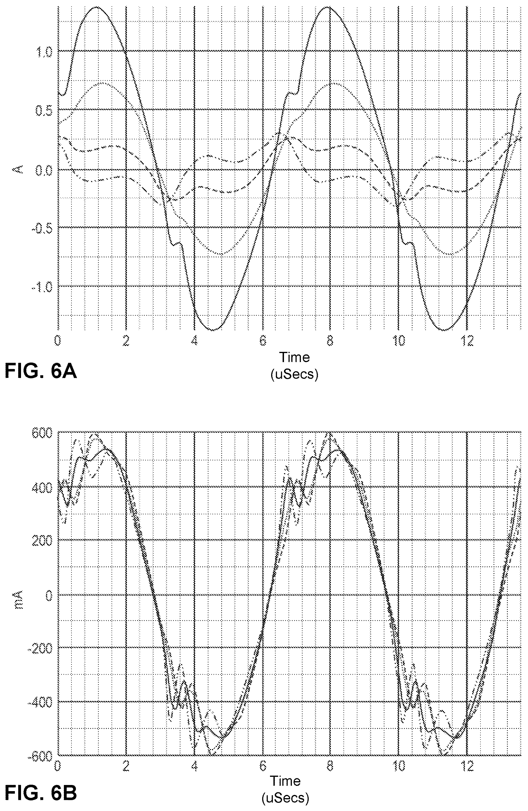 Patent US12620834 Figure 5 – Wireless charging with split resonant capacitors