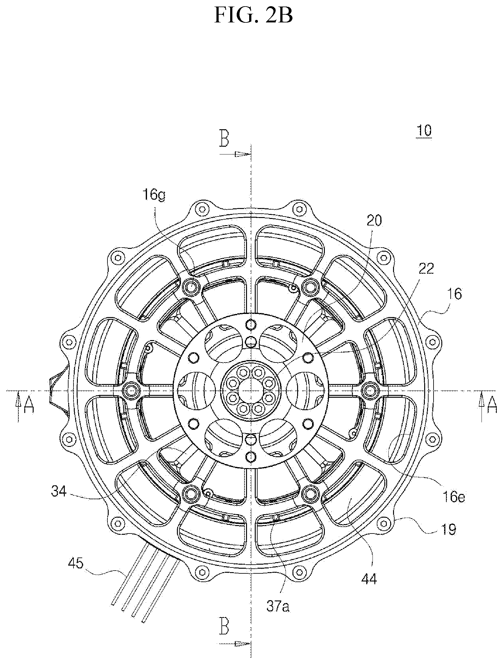 Patent US12620841 Figure 4 – Stator having bus bar structure, propeller driving motor using same, and method for manufacturing stator