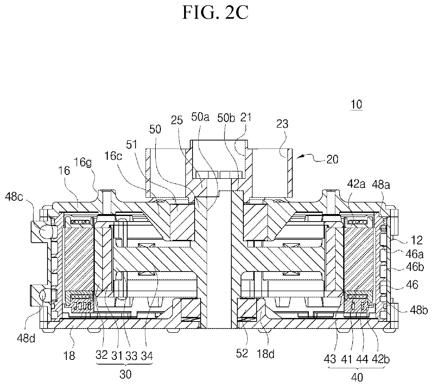 Patent US12620841 Figure 5 – Stator having bus bar structure, propeller driving motor using same, and method for manufacturing stator