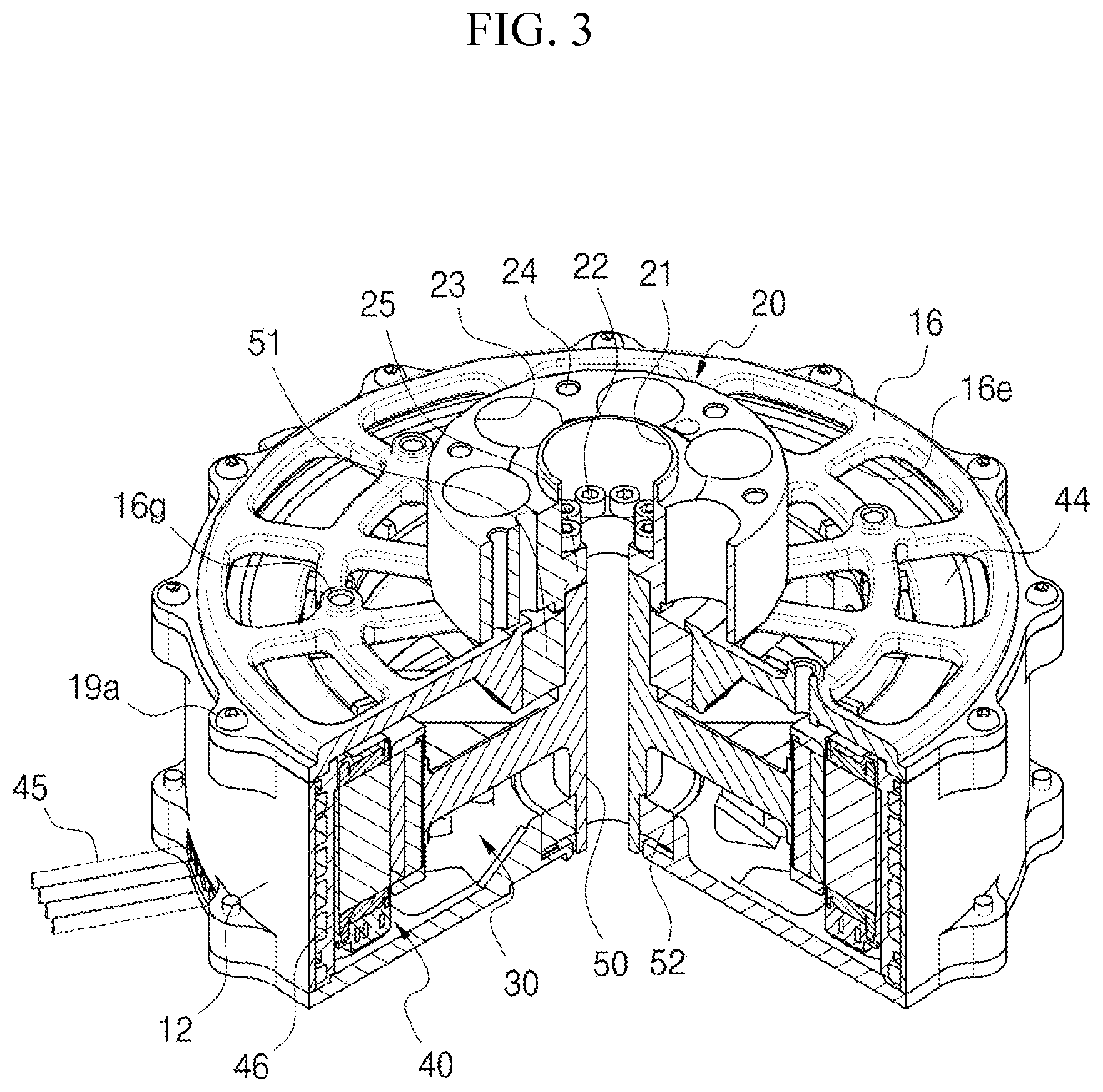 Patent US12620841 Figure 7 – Stator having bus bar structure, propeller driving motor using same, and method for manufacturing stator