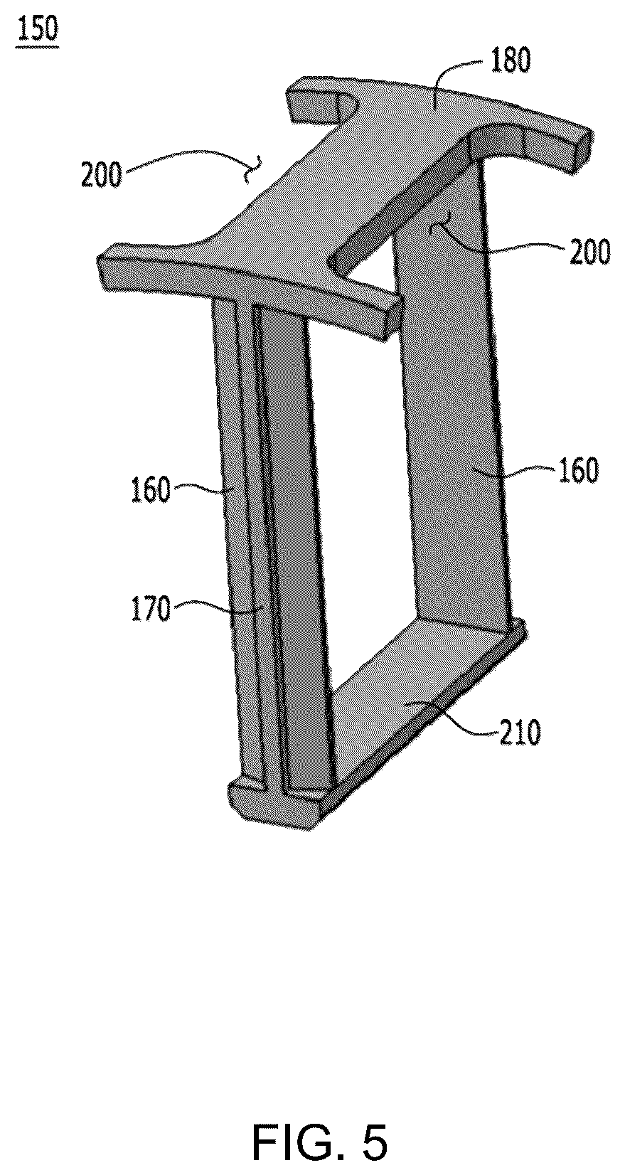 Patent US12620847 Figure 5 – Stator for AFPM motor and method of manufacturing the same