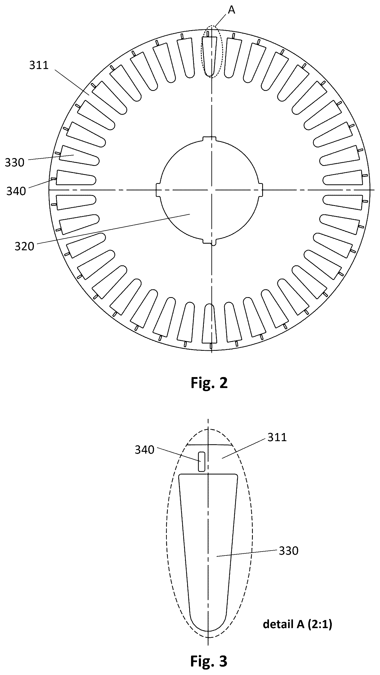 Patent US12620852 Figure 2 – Rotor for rotary electric machine, manufacturing method and corresponding rotary electric machines