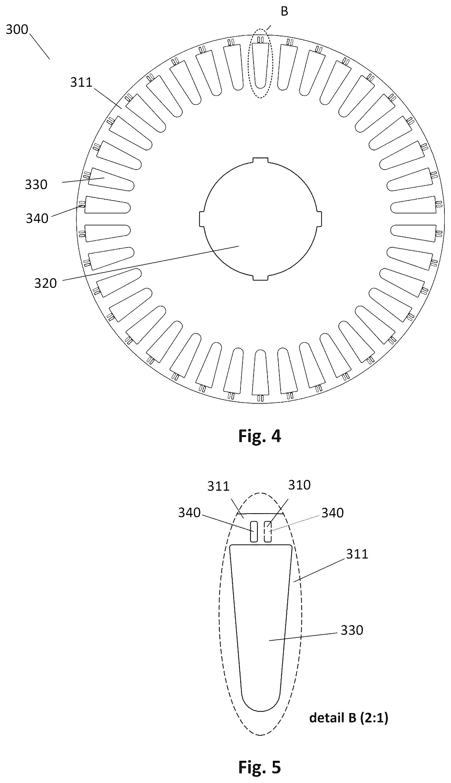 Patent US12620852 Figure 3 – Rotor for rotary electric machine, manufacturing method and corresponding rotary electric machines