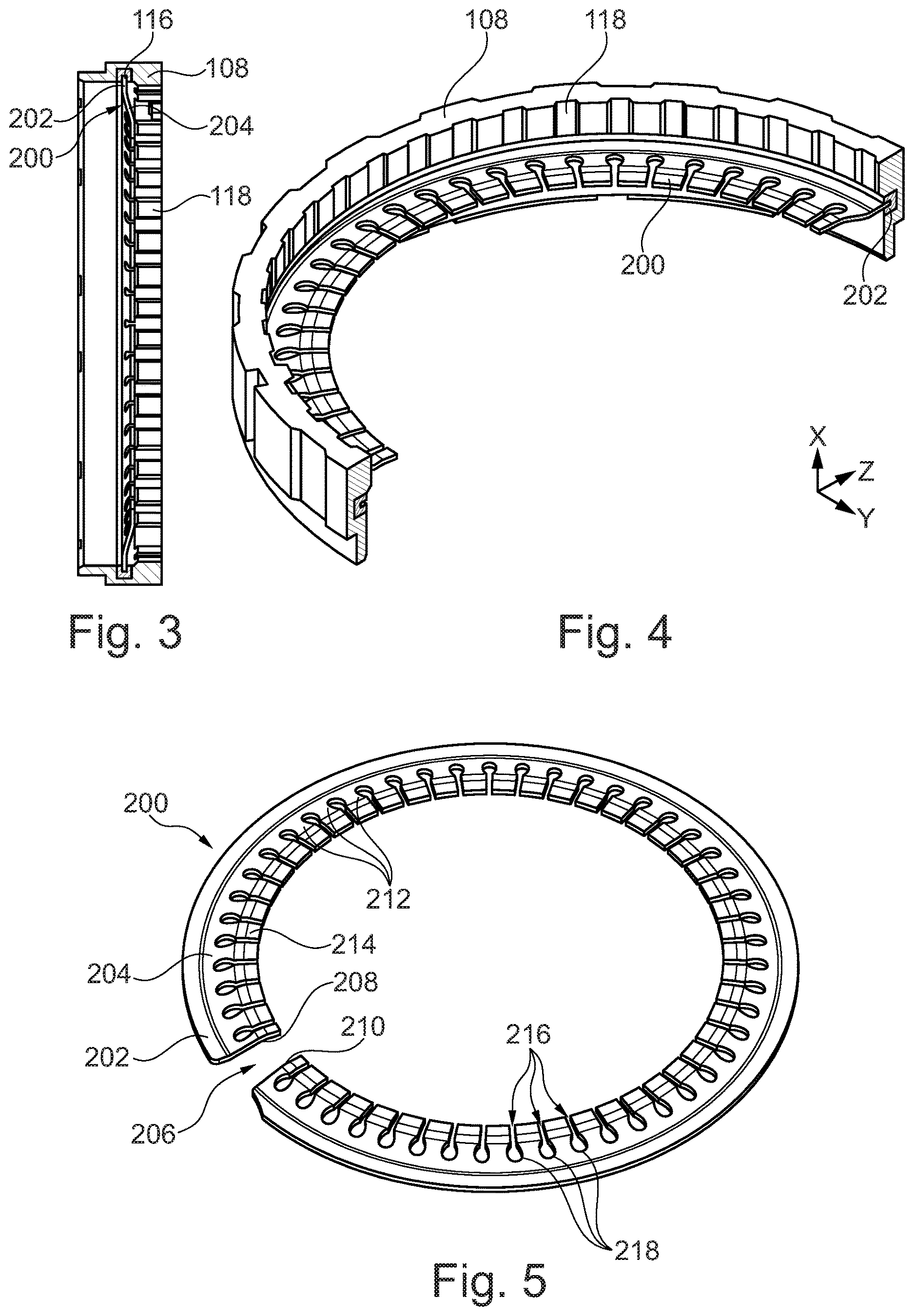 Patent US12620854 Figure 2 – Combined spring and retaining ring