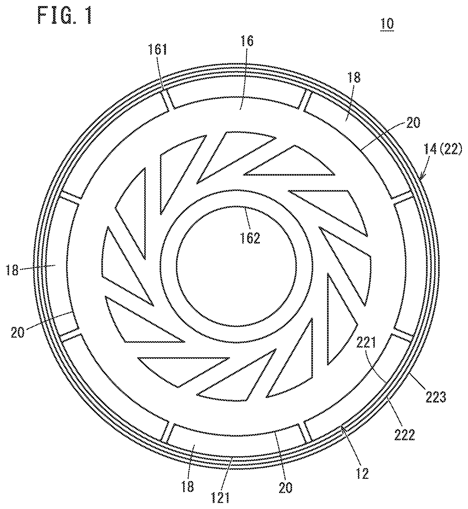 Patent US12620855 Figure 1 – Rotor manufacturing method, and rotor