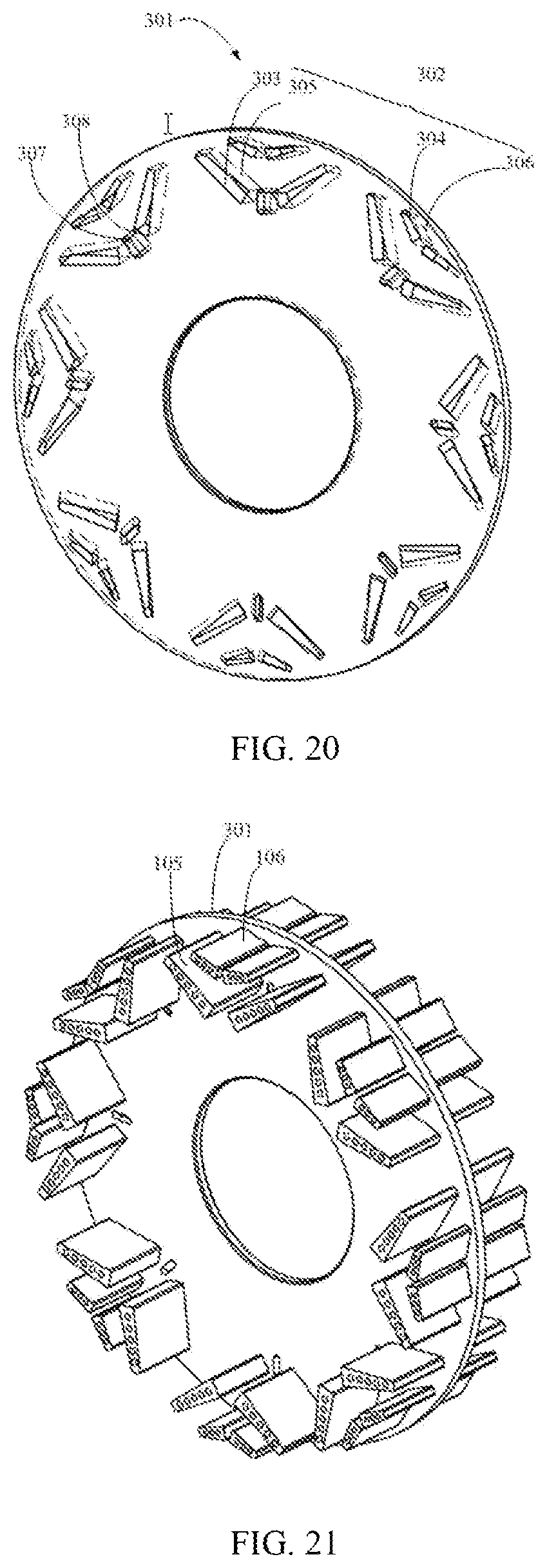 Patent US12620856 Figure 11 – Rotor unit, rotor, and motor structure