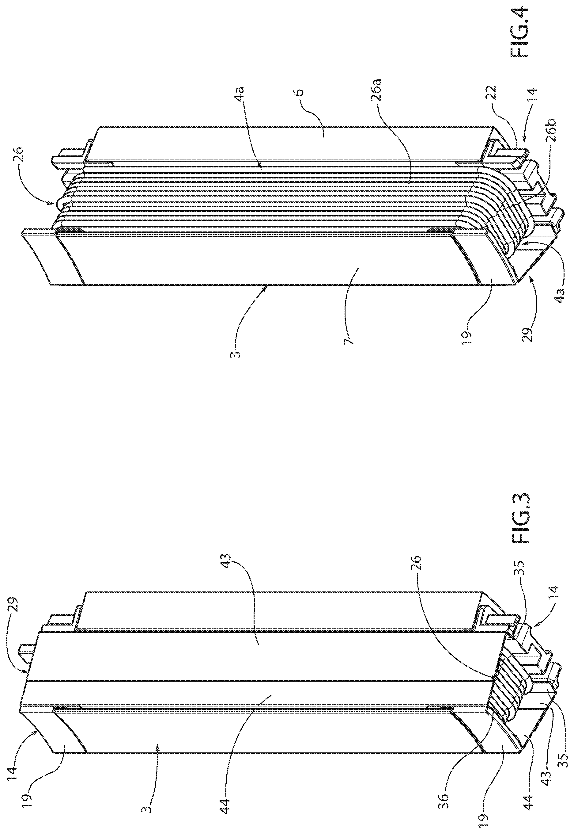 Patent US12620858 Figure 2 – Electric machine stator with foldable insulating elements, and method for manufacturing such a stator