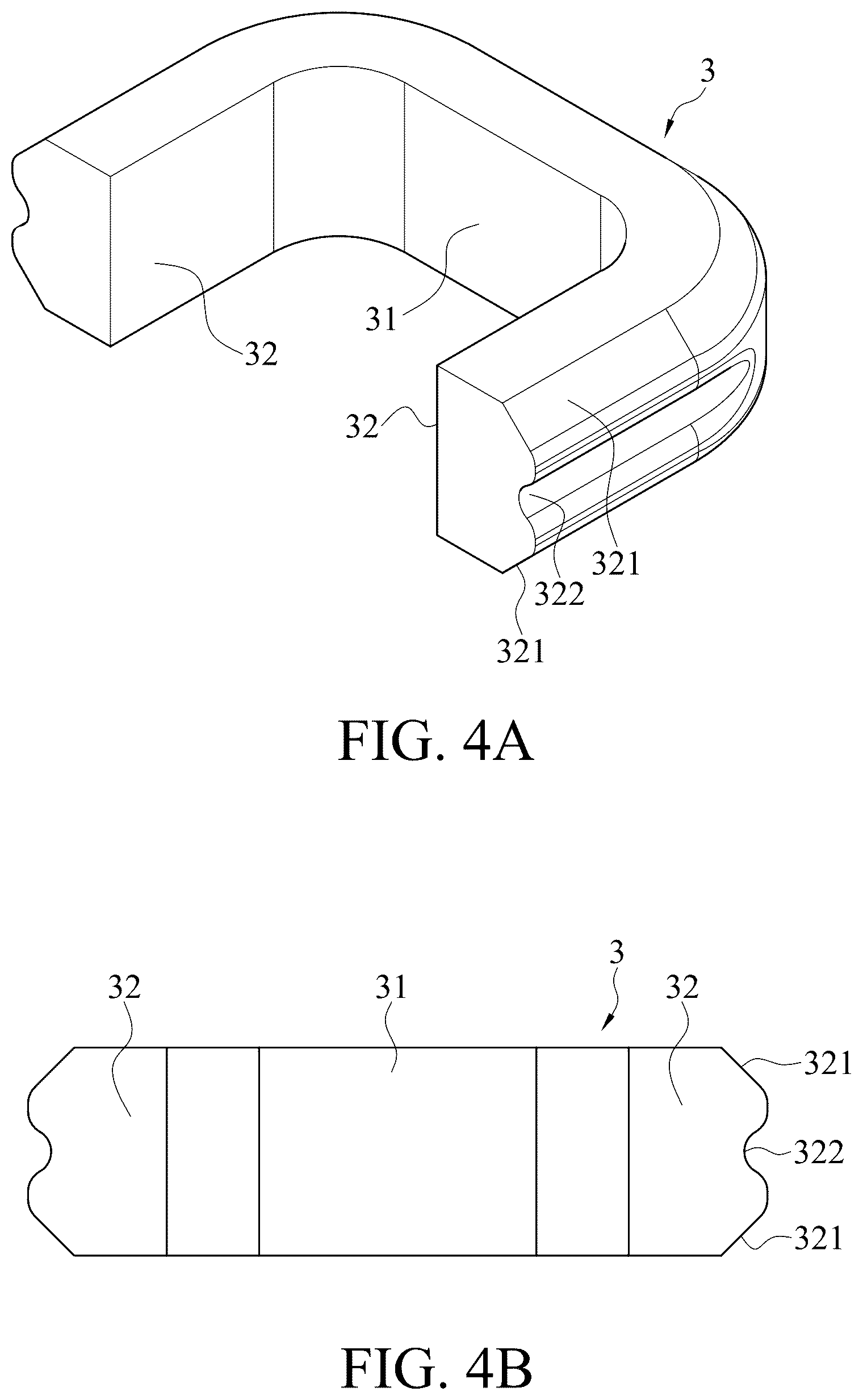 Patent US12620859 Figure 4 – Motor stator structure