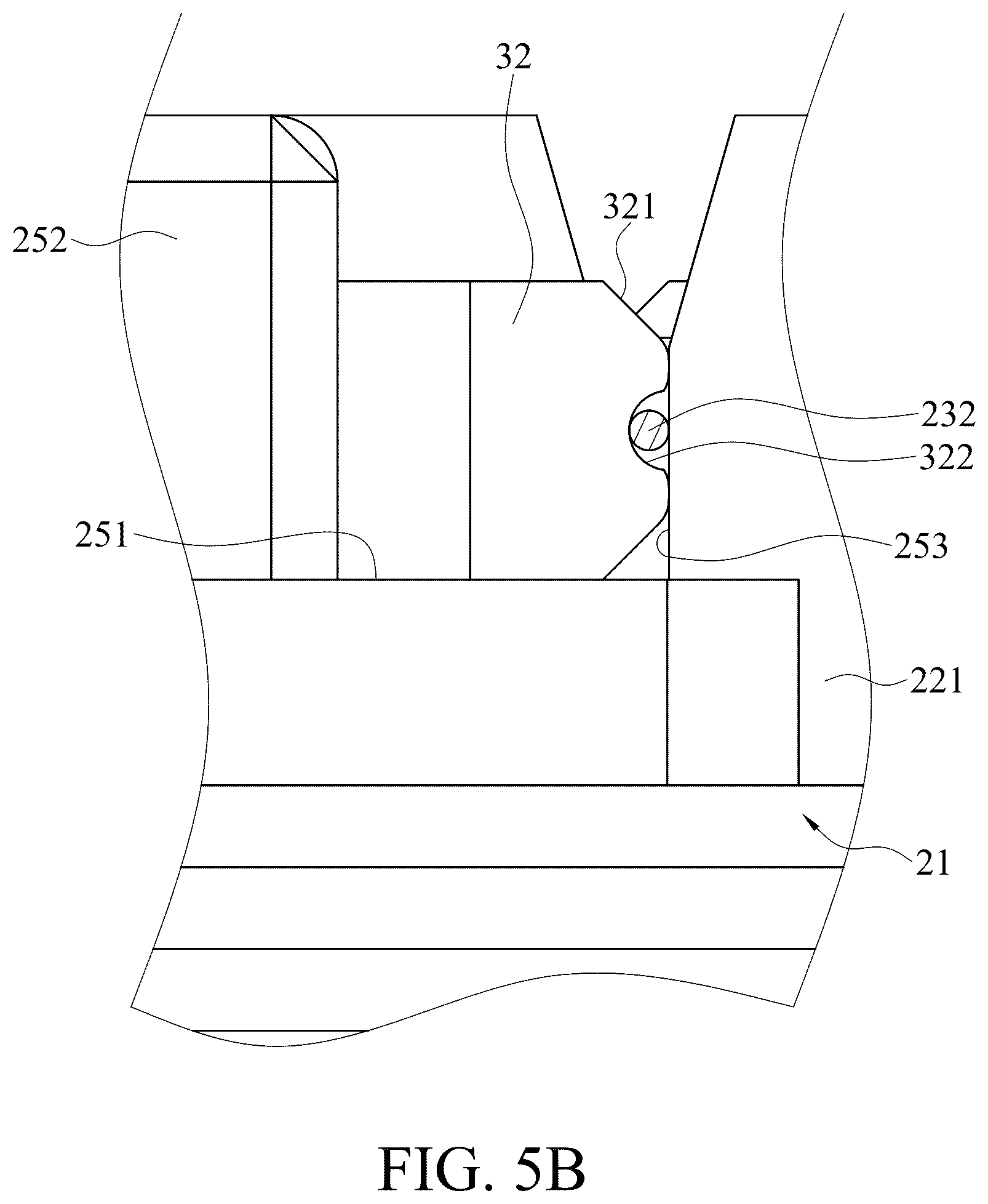 Patent US12620859 Figure 6 – Motor stator structure
