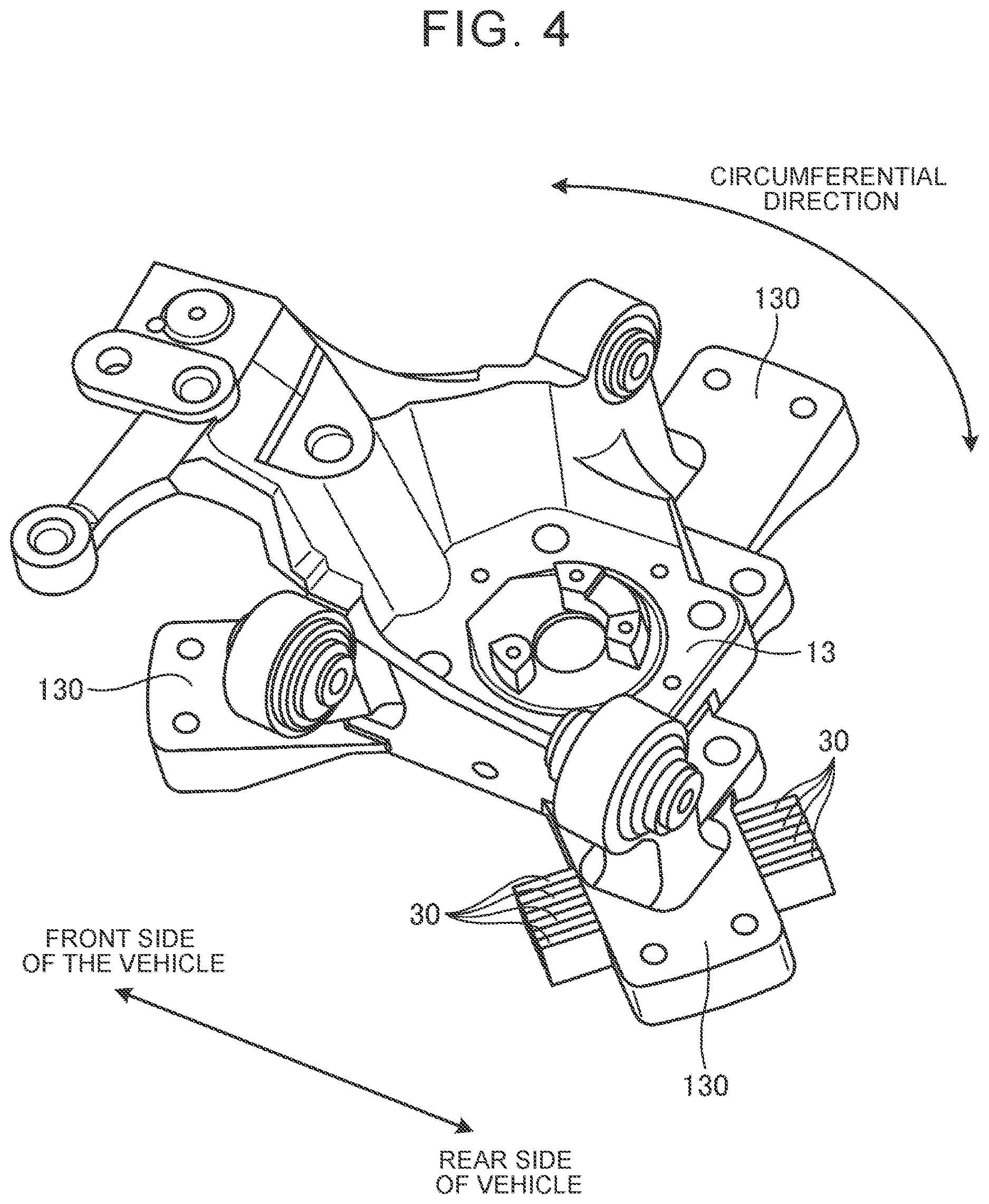 Patent US12620862 Figure 4 – Cooling structure of in-wheel motor