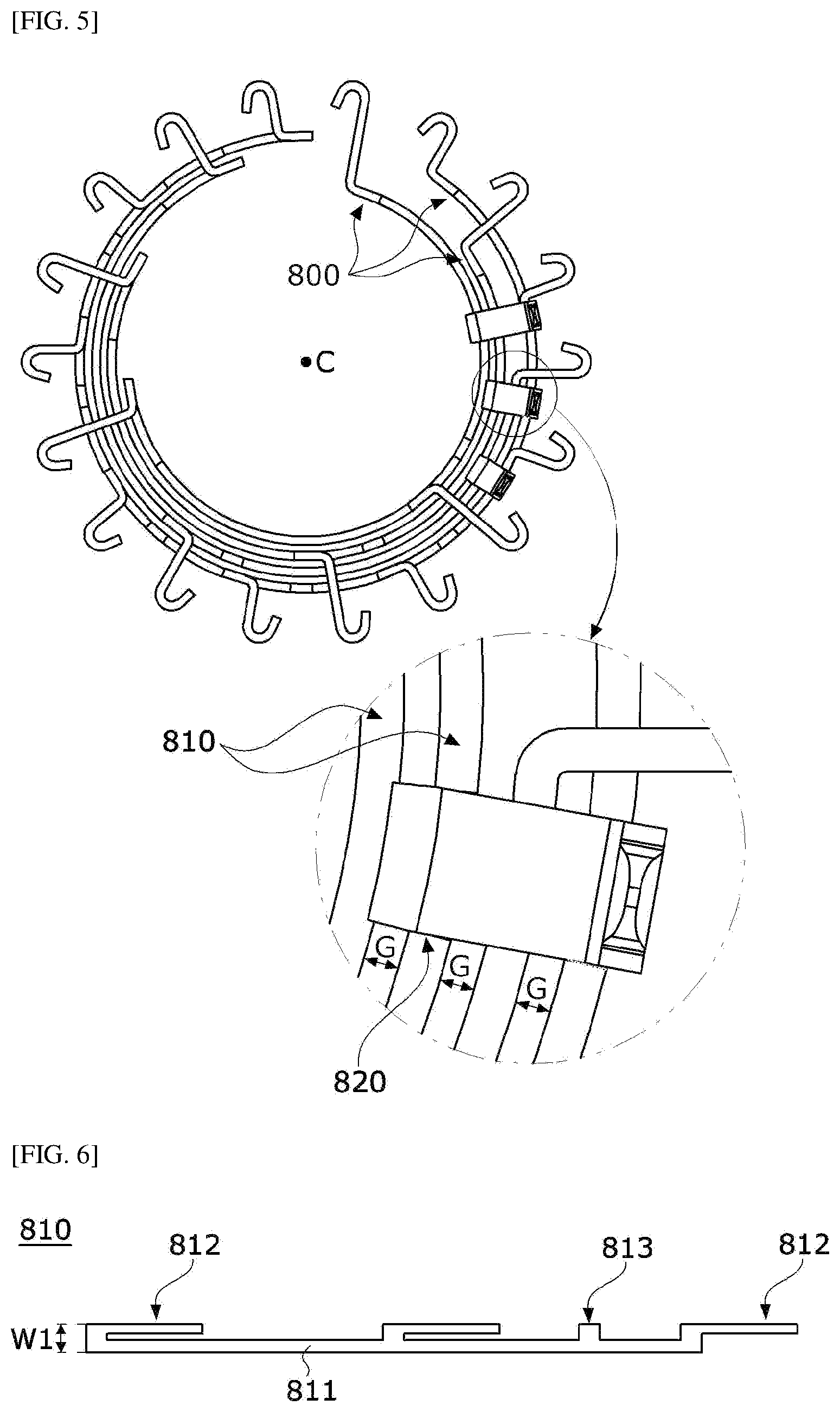 Patent US12620863 Figure 4 – Busbar and motor comprising same
