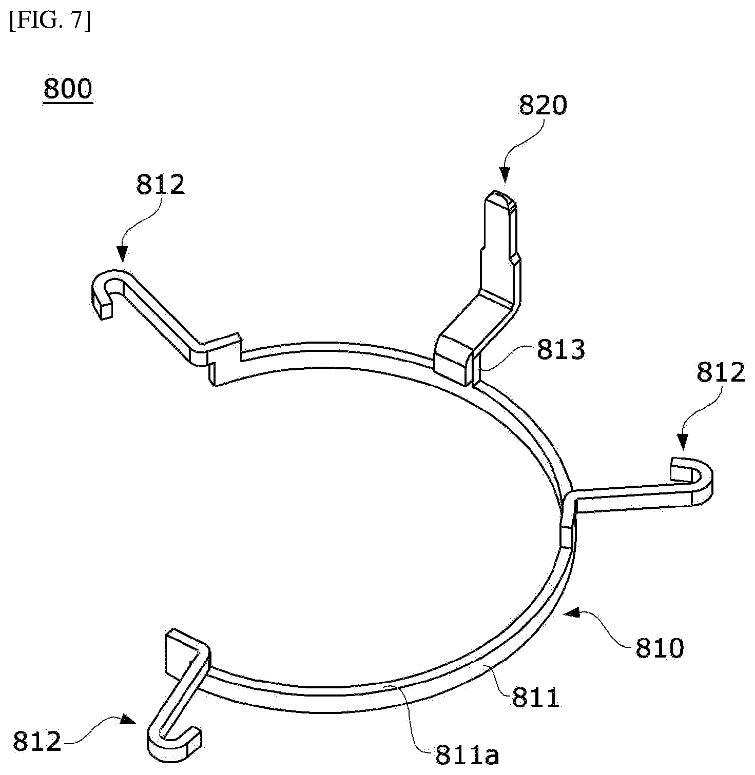 Patent US12620863 Figure 5 – Busbar and motor comprising same