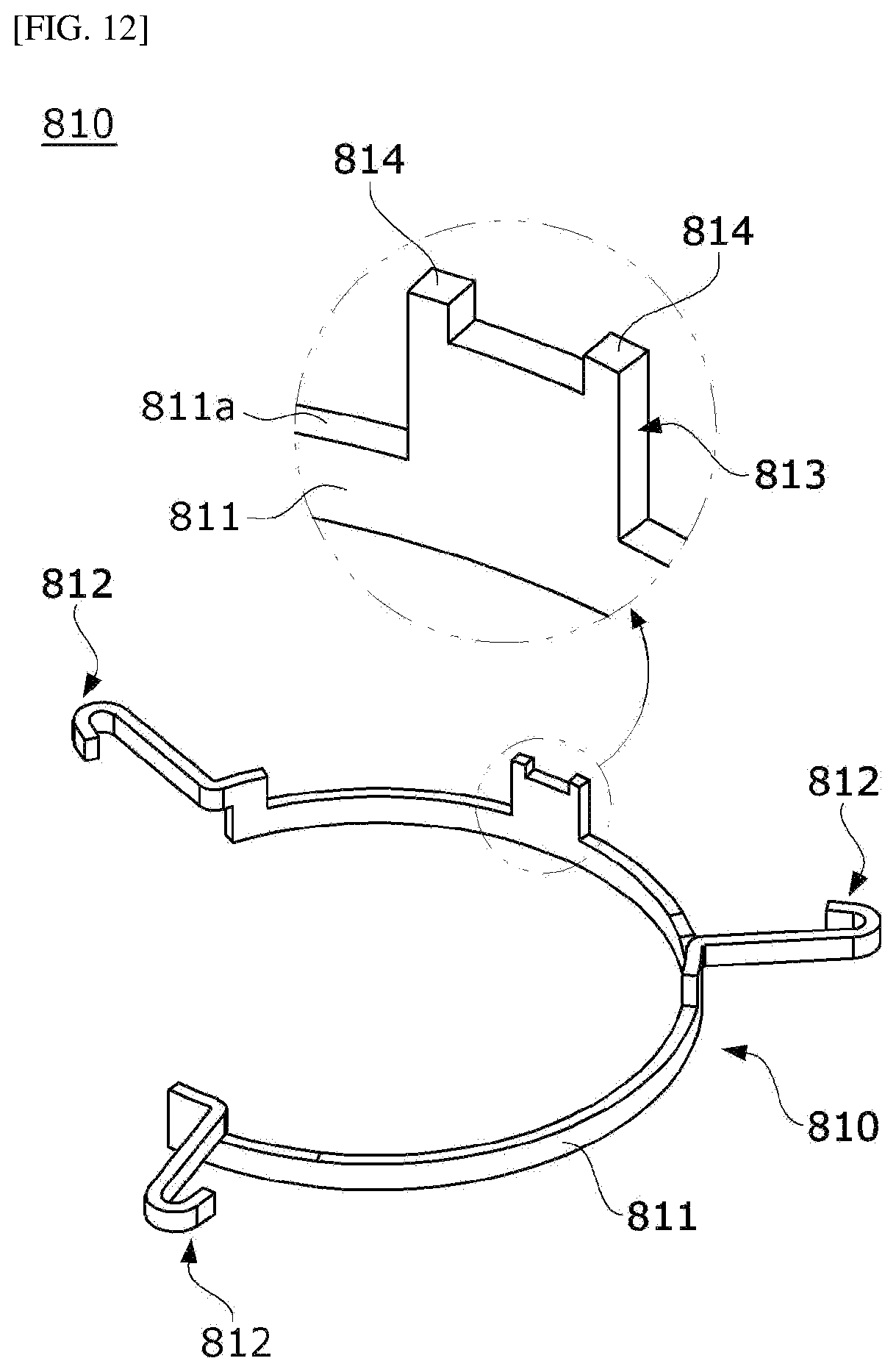 Patent US12620863 Figure 10 – Busbar and motor comprising same