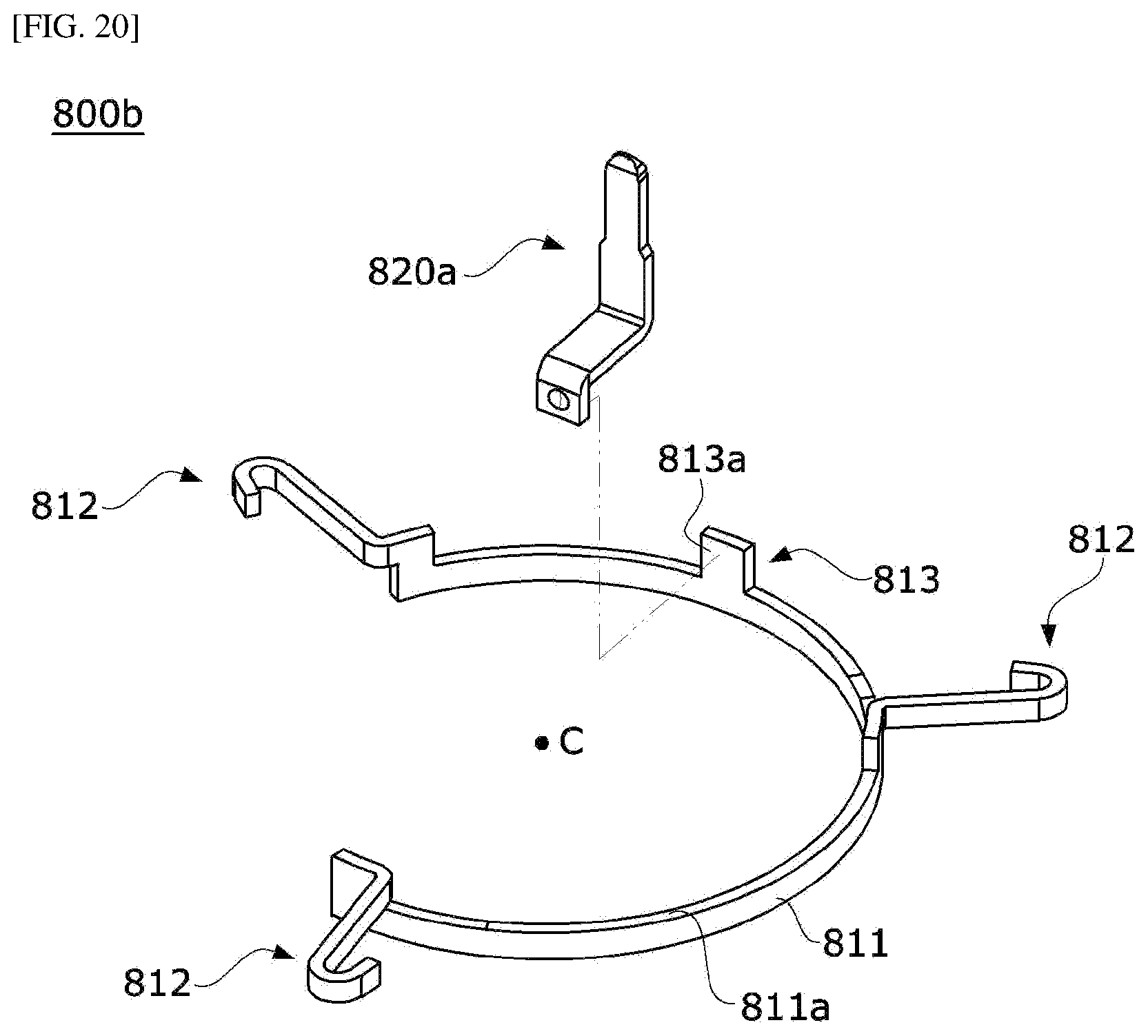 Patent US12620863 Figure 18 – Busbar and motor comprising same