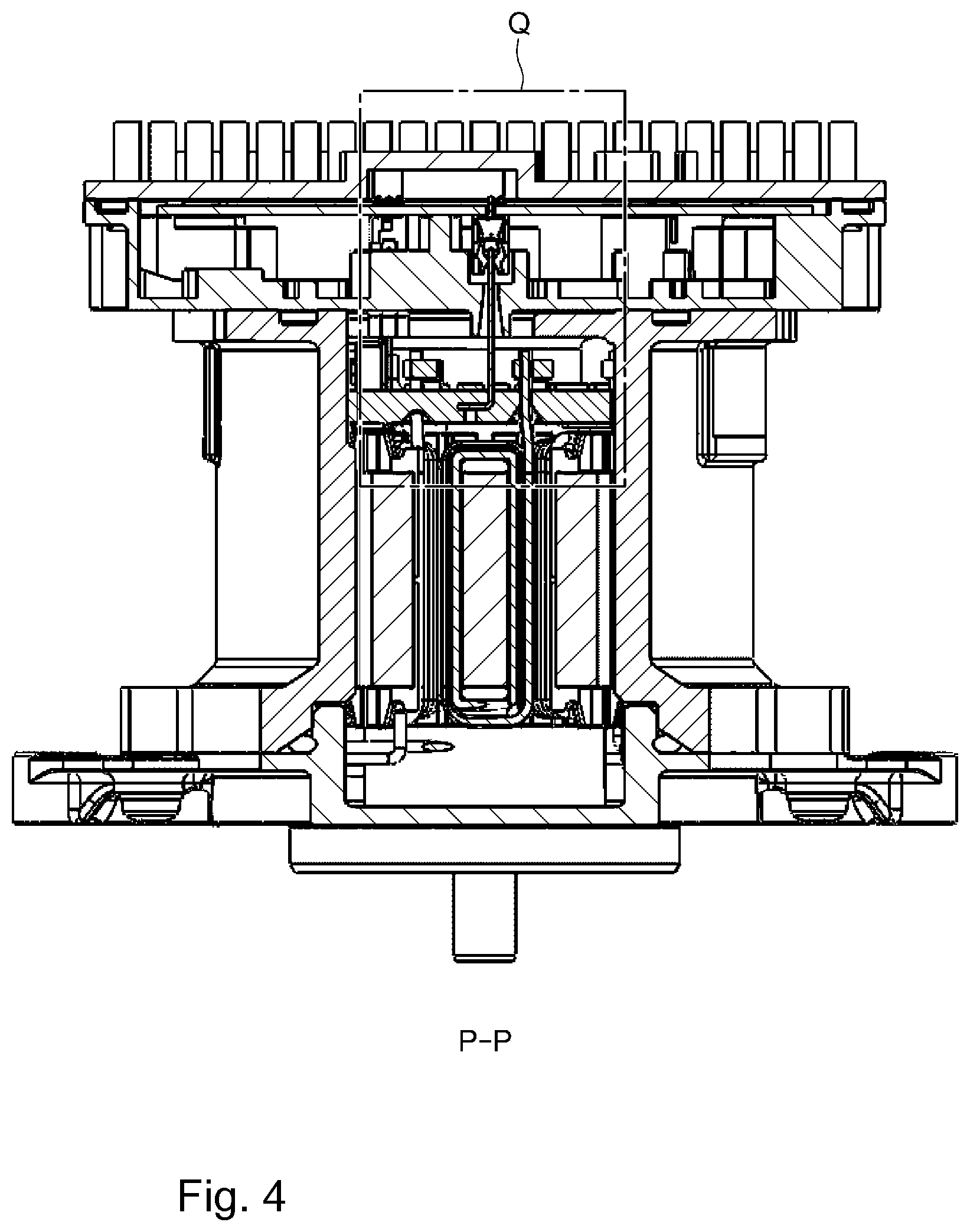 Patent US12620864 Figure 4 – Cover member and a motor unit