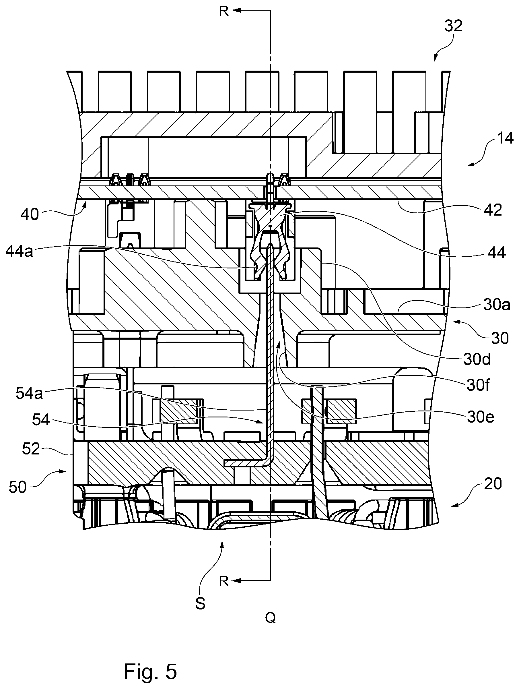Patent US12620864 Figure 5 – Cover member and a motor unit