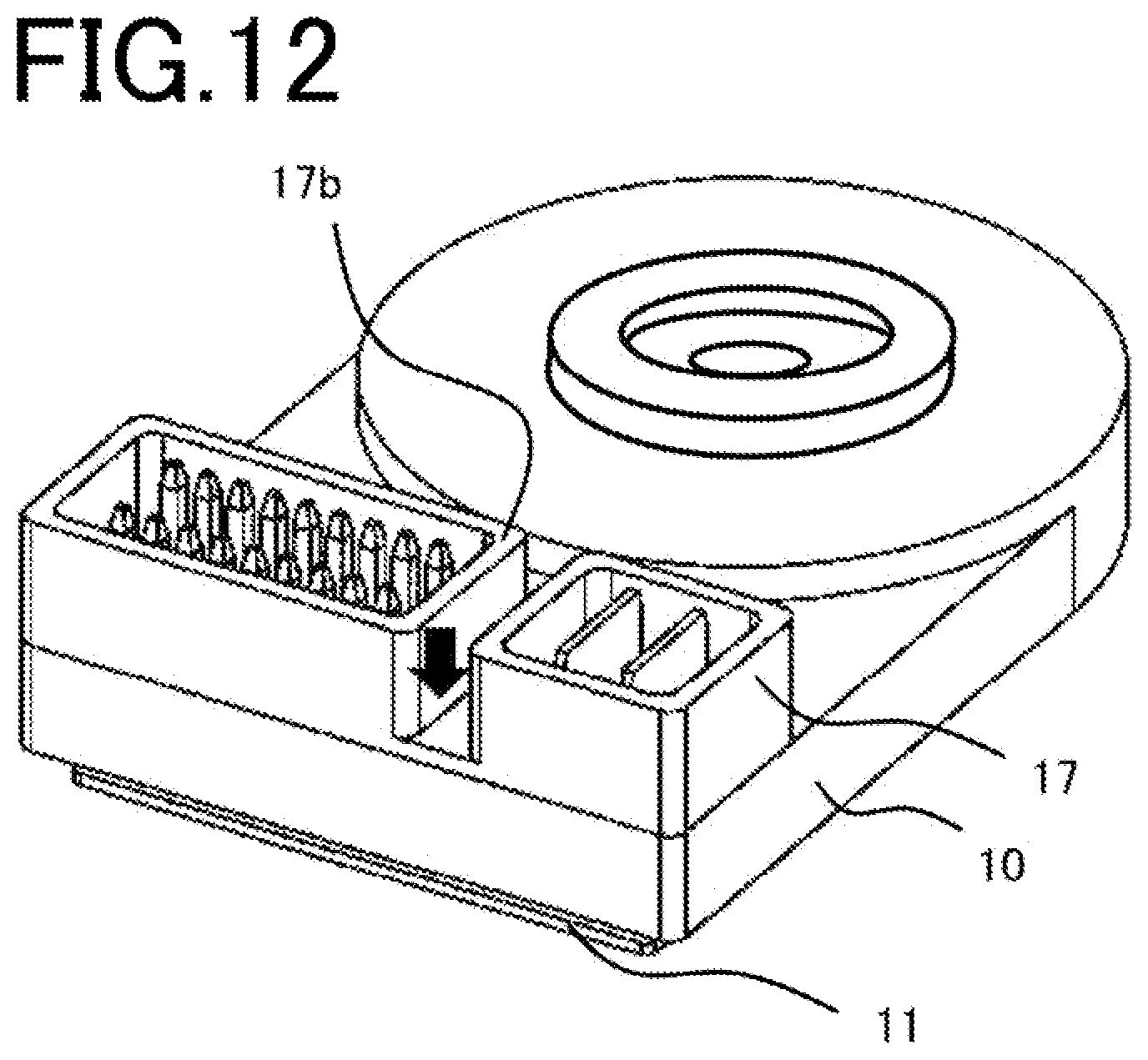 Patent US12620865 Figure 7 – Circuit connection apparatus, electric rotating machine apparatus and manufacturing method for circuit connection apparatus