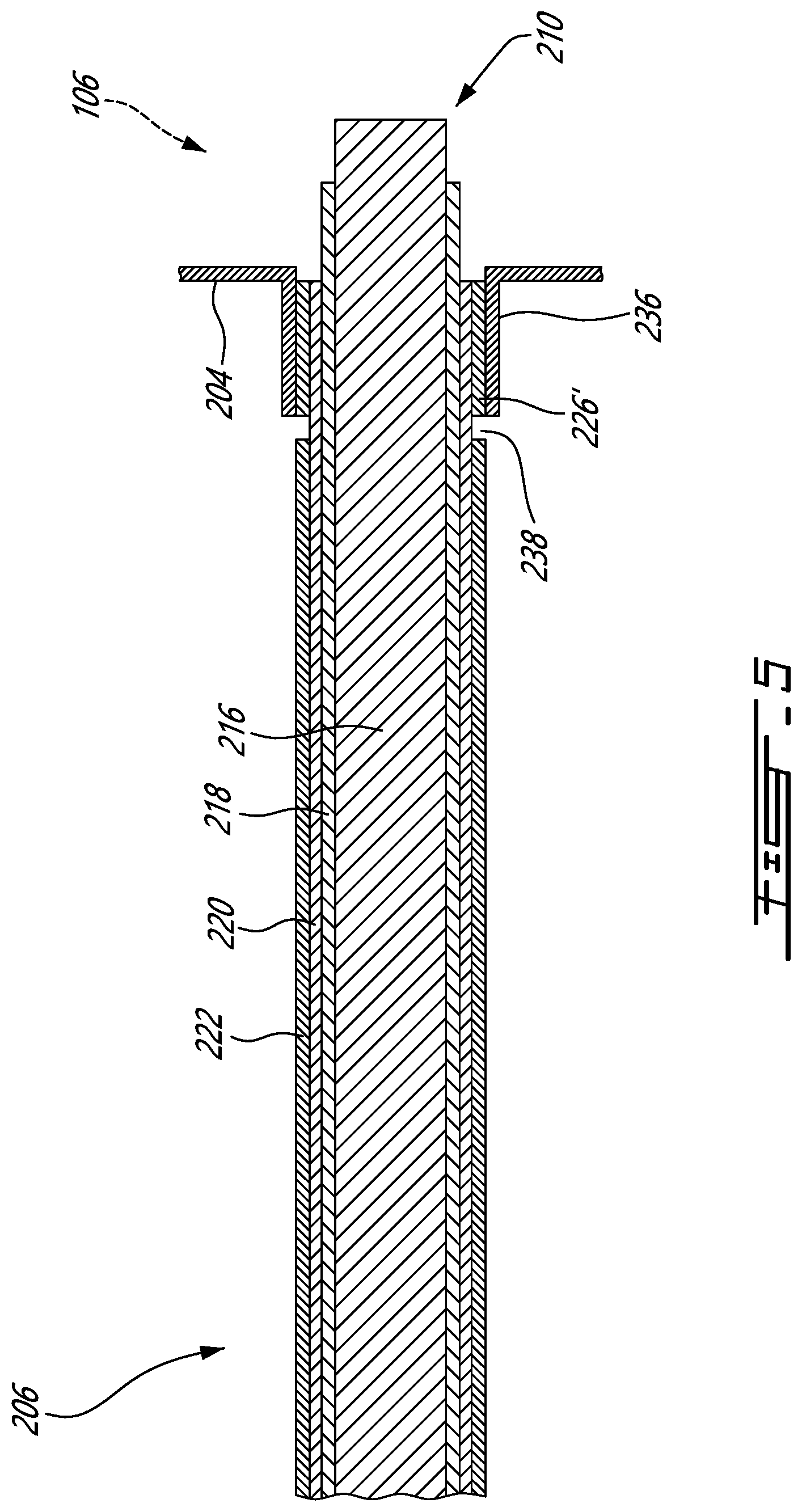 Patent US12620866 Figure 5 – Wiring harness conductive shield termination arrangement