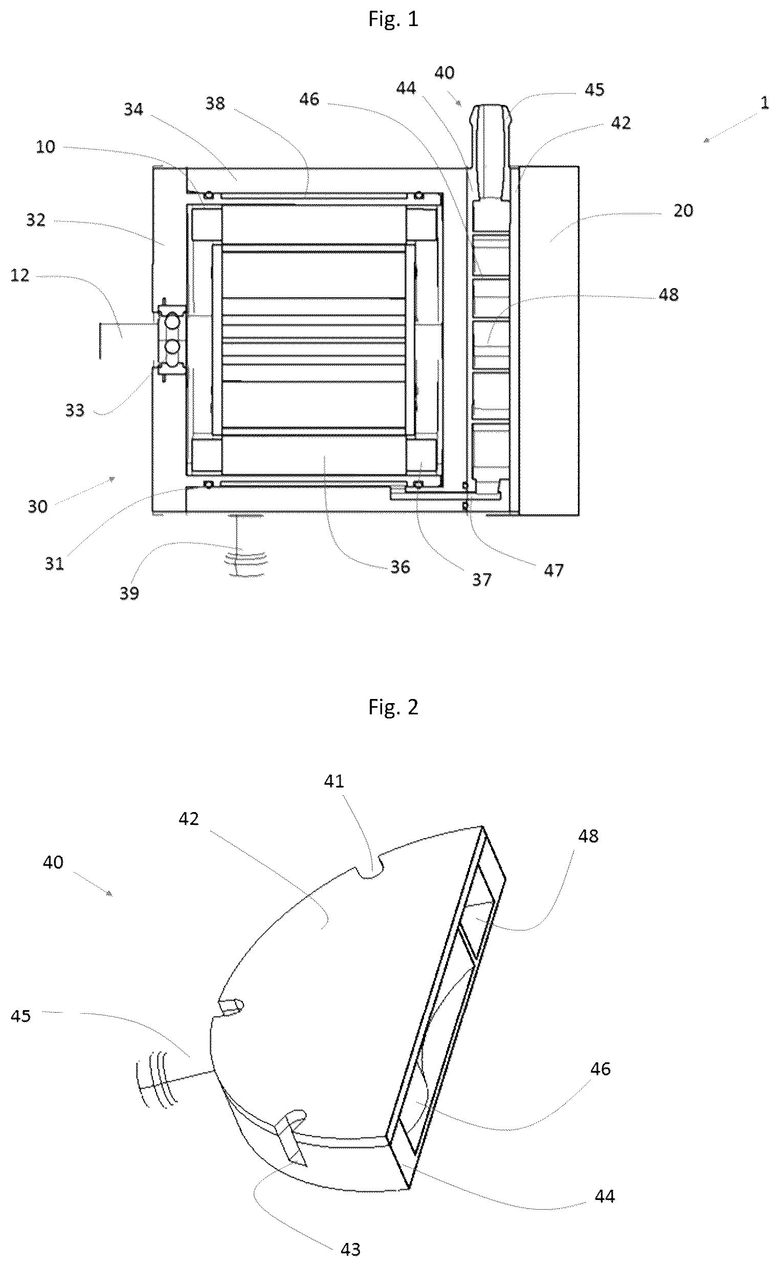 Patent US12620871 Figure 1 – Electric motorization device integrating an electrically insulating heat sink