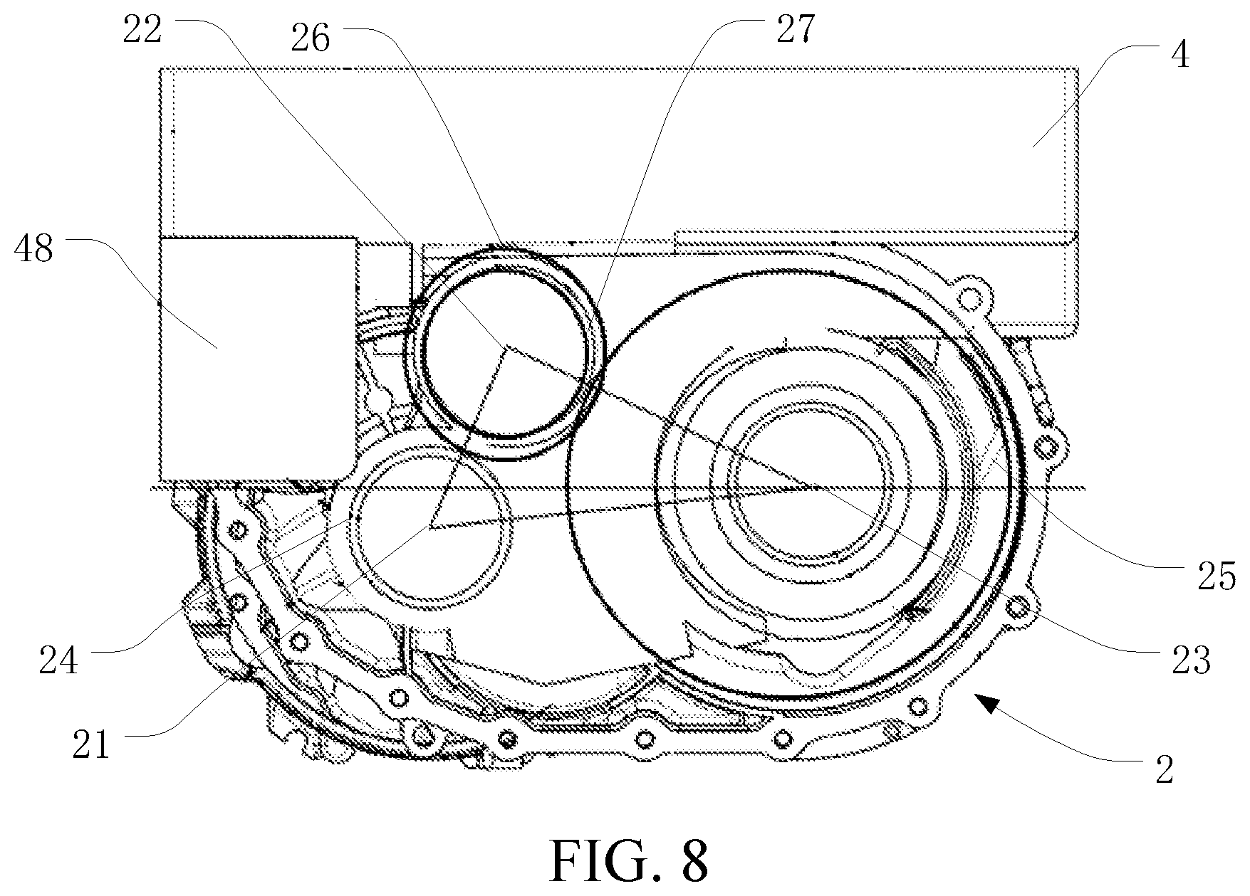 Patent US12620872 Figure 4 – Integrated electric drive system and electric vehicle