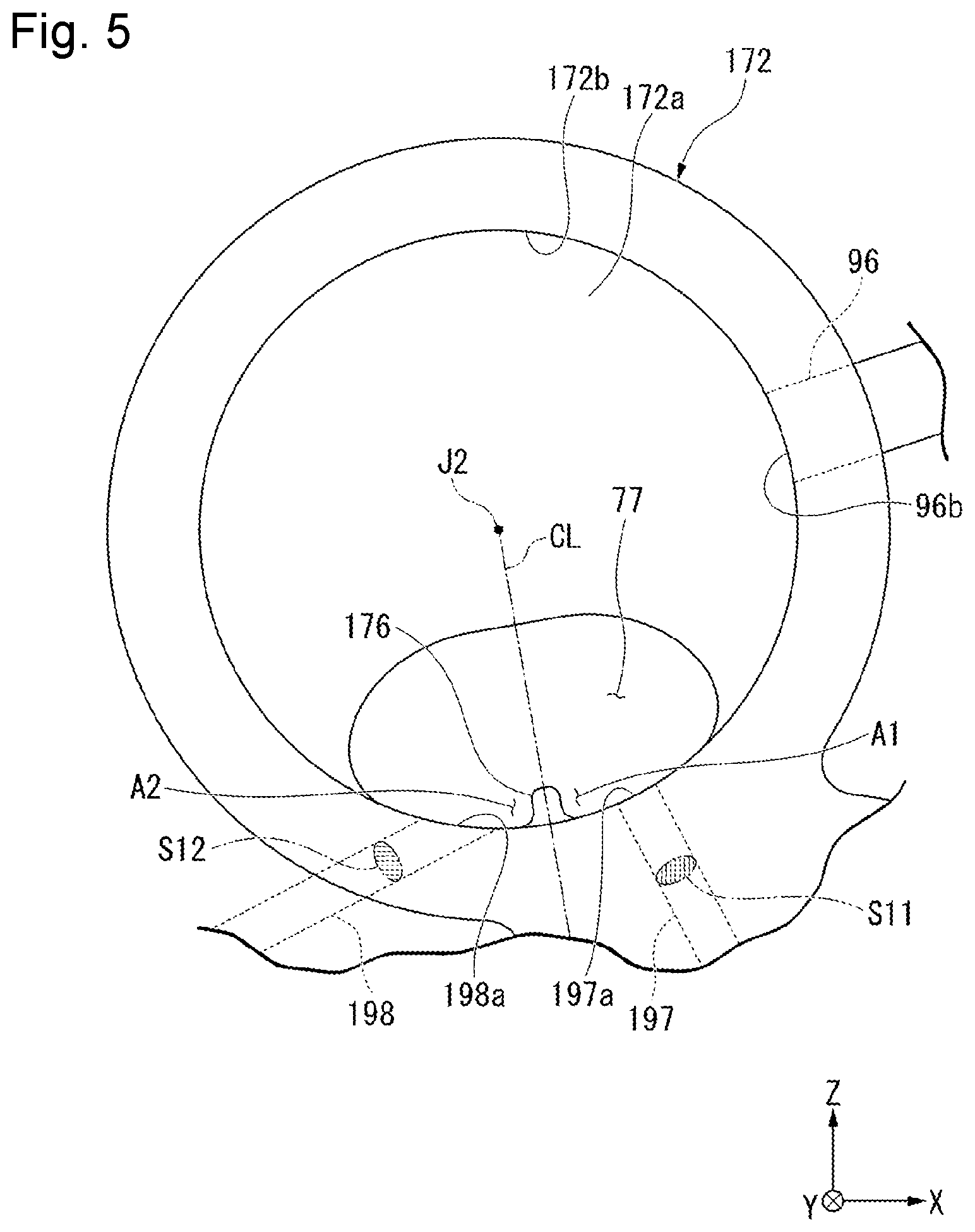 Patent US12620873 Figure 5 – Drive device