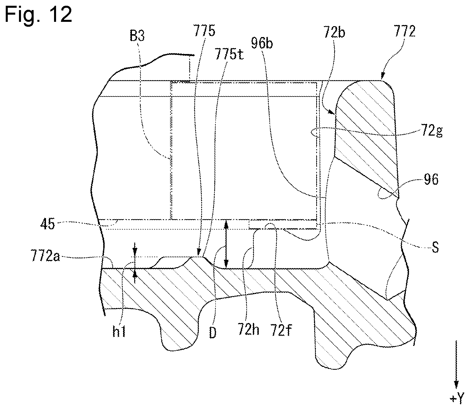 Patent US12620873 Figure 12 – Drive device