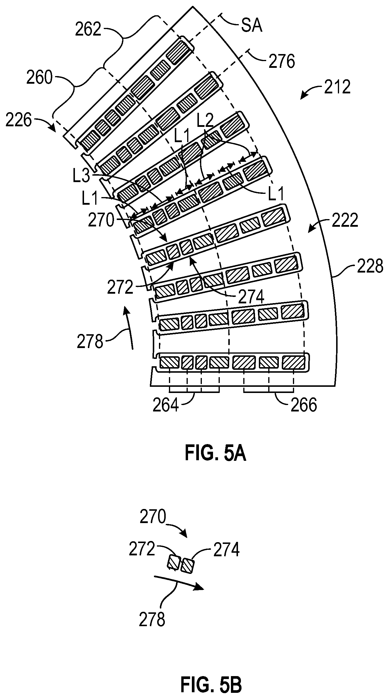 Patent US12620877 Figure 5 – Propulsion system with dual-wound electric motor and dual inverter configuration