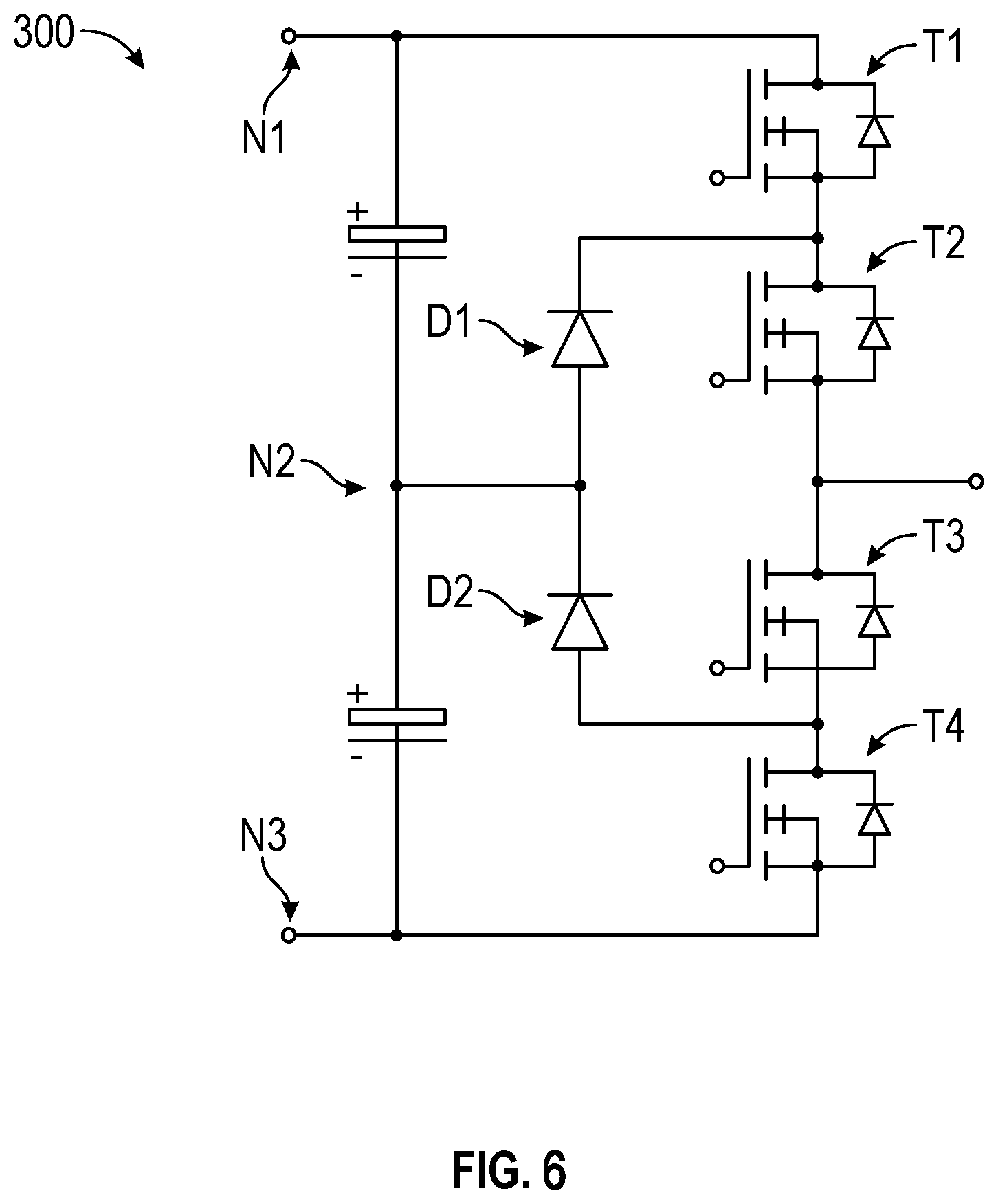 Patent US12620877 Figure 6 – Propulsion system with dual-wound electric motor and dual inverter configuration
