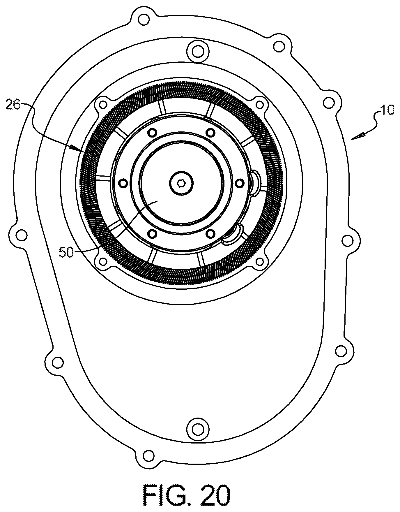 Patent US12620878 Figure 14 – Method for stator alignment to the motor housing