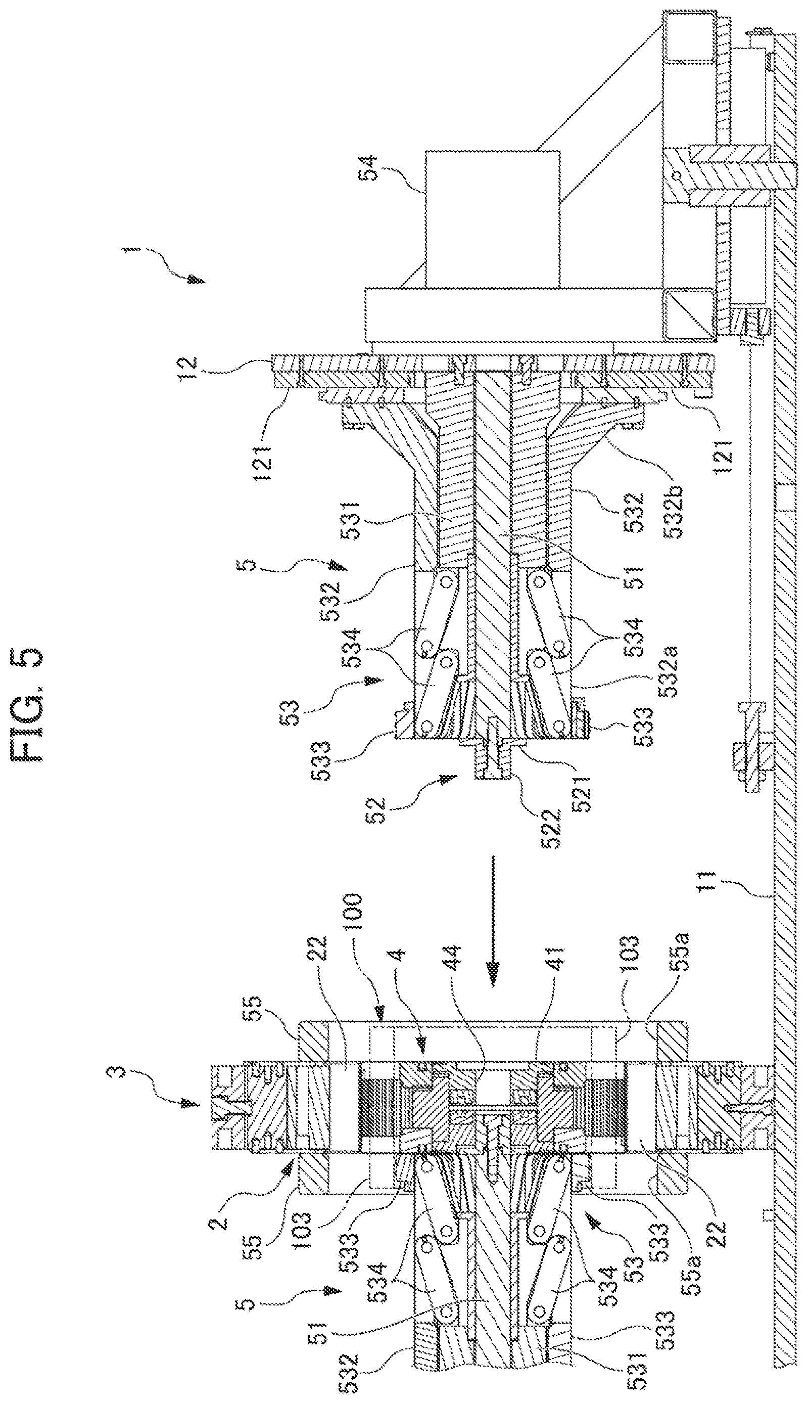 Patent US12620879 Figure 5 – Coil insertion device
