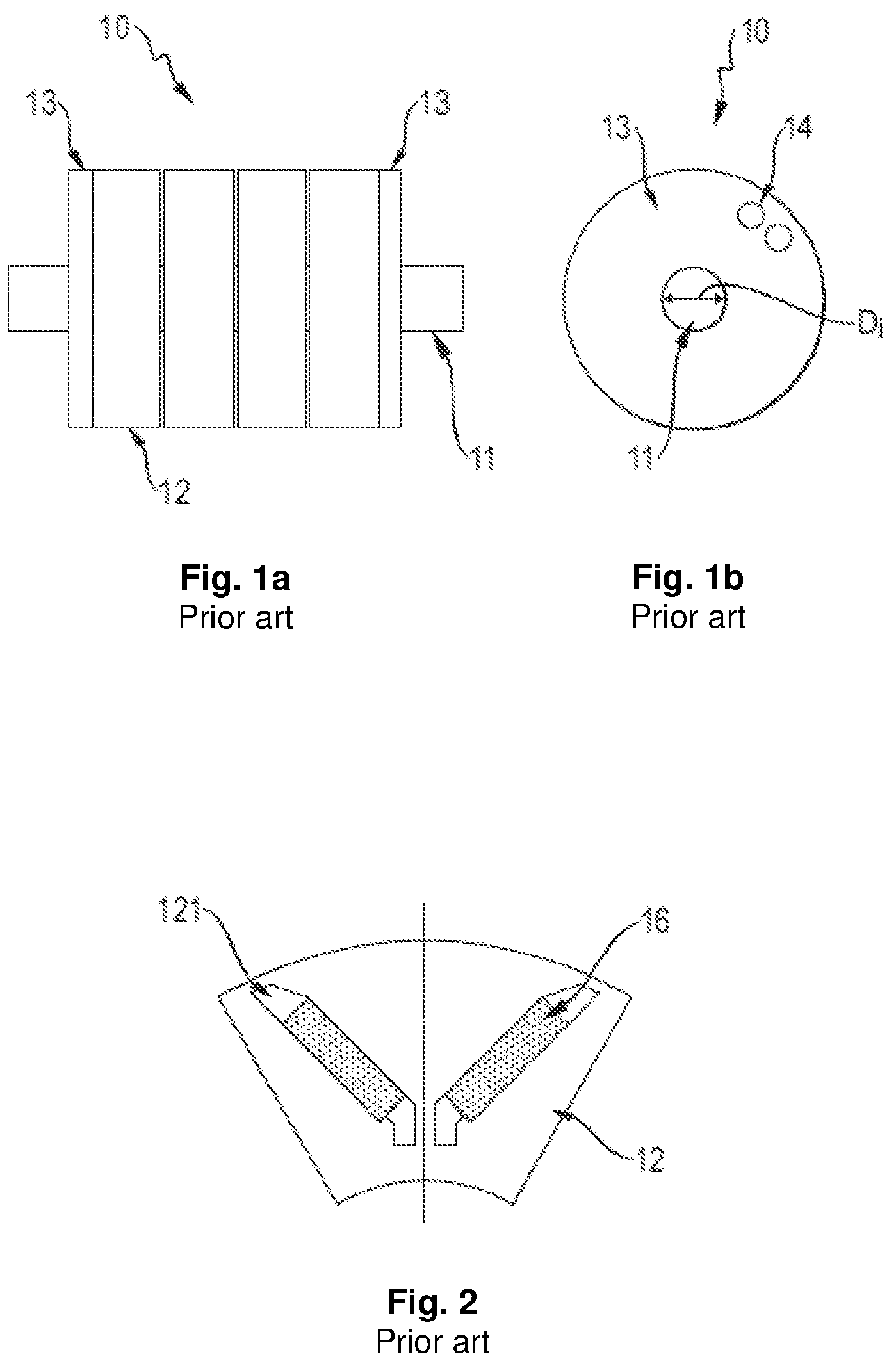 Patent US12620880 Figure 1 – Rotor device for an electric motor and method for producing this rotor device