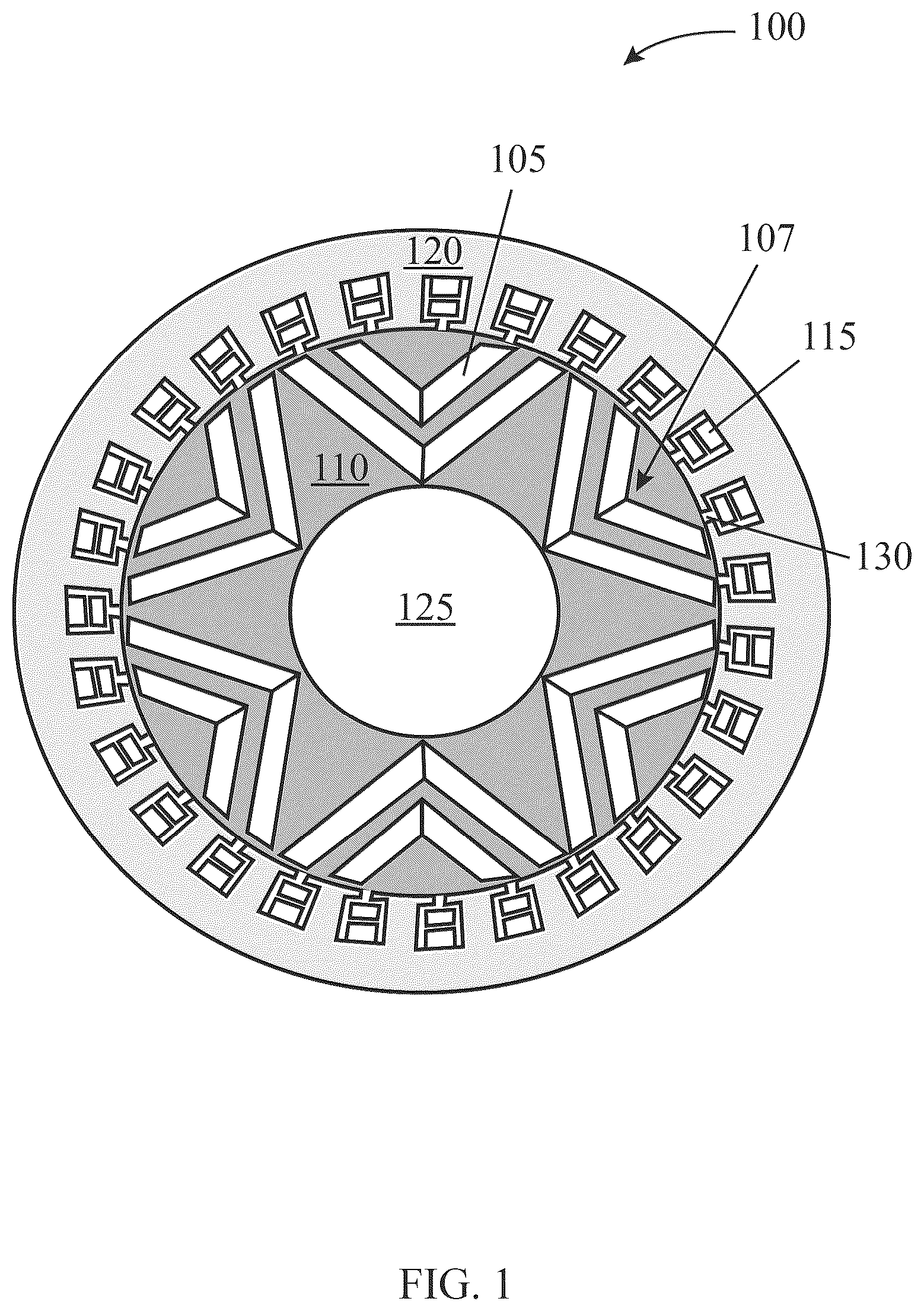 Patent US12620881 Figure 1 – High temperature alternator for geothermal applications