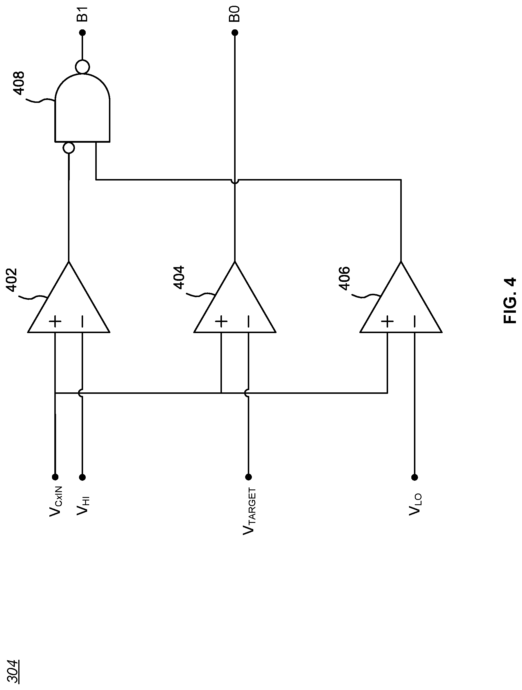 Patent US12620883 Figure 4 – Fast flash analog-to-digital converter