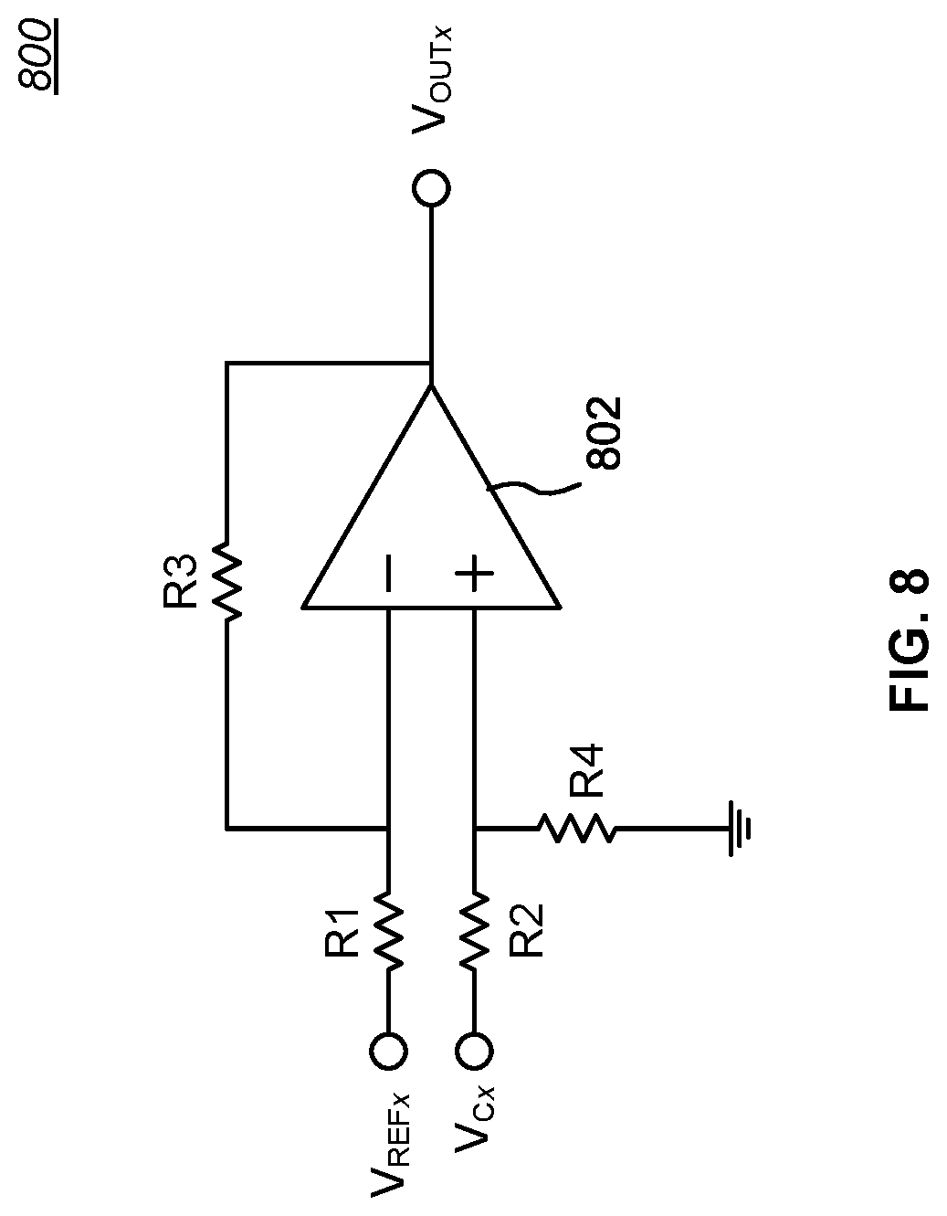 Patent US12620883 Figure 8 – Fast flash analog-to-digital converter