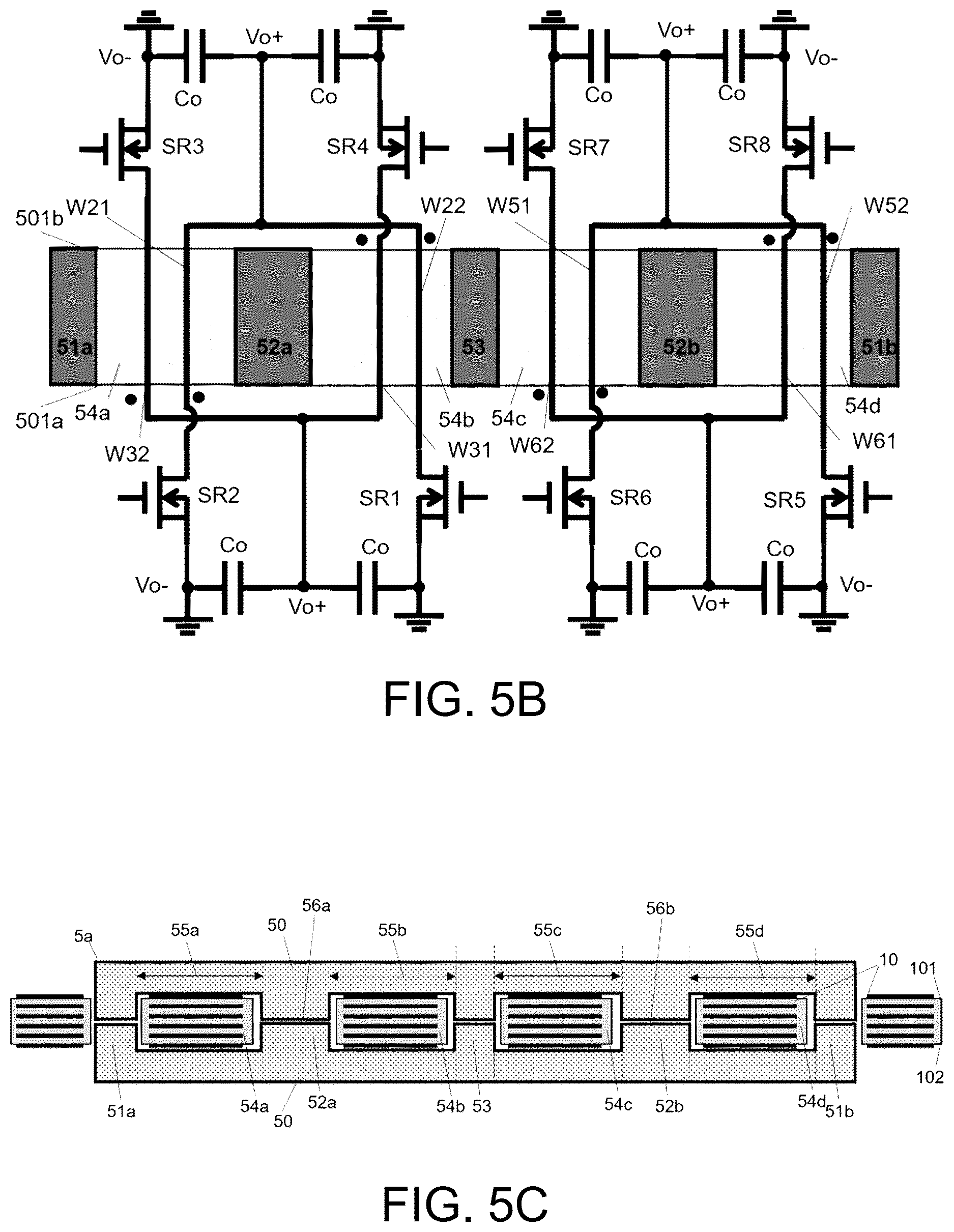 Patent US12620884 Figure 8 – Current sampling circuit