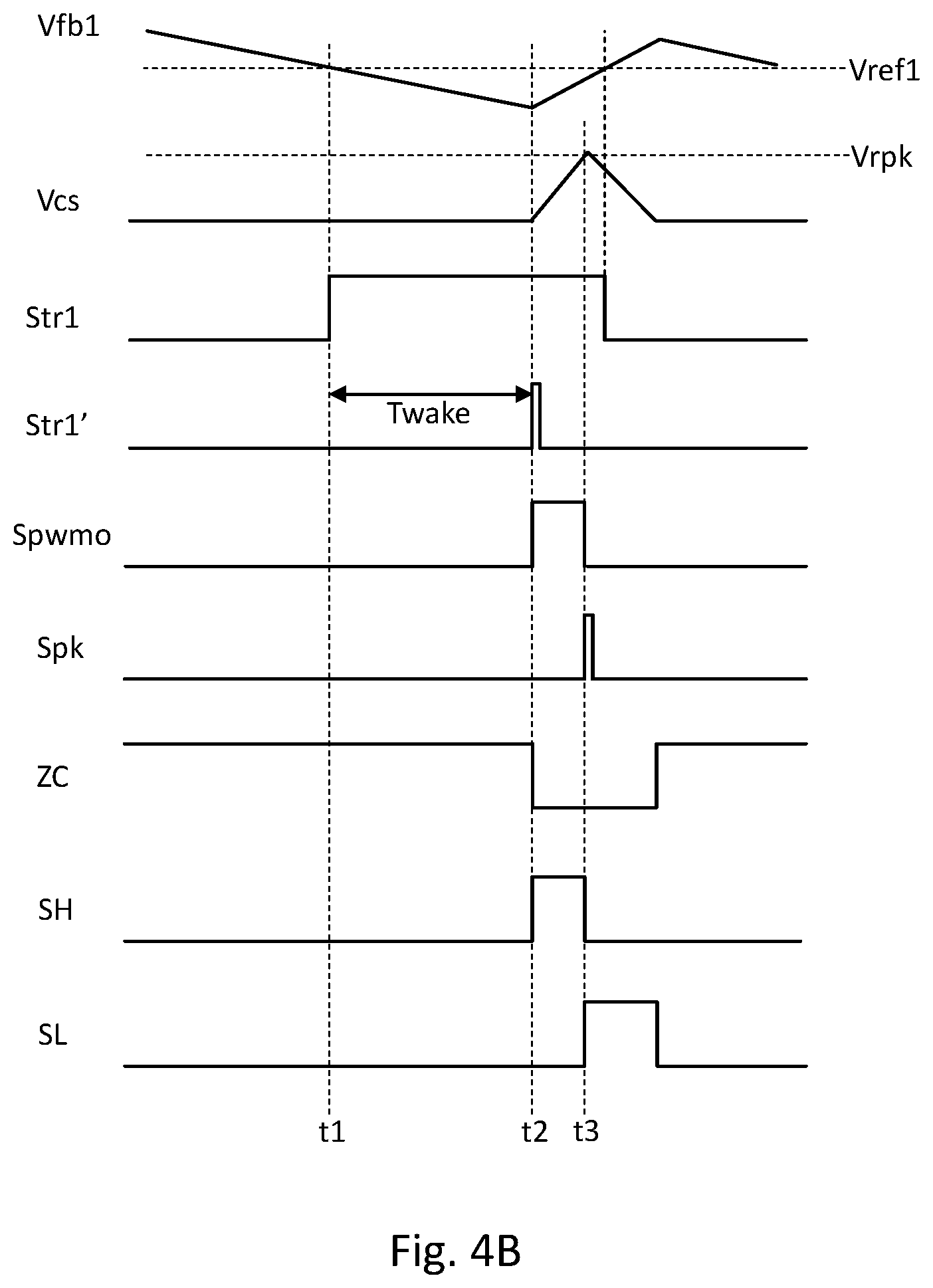 Patent US12620887 Figure 4 – High efficiency switching converter and conversion control circuit and method thereof
