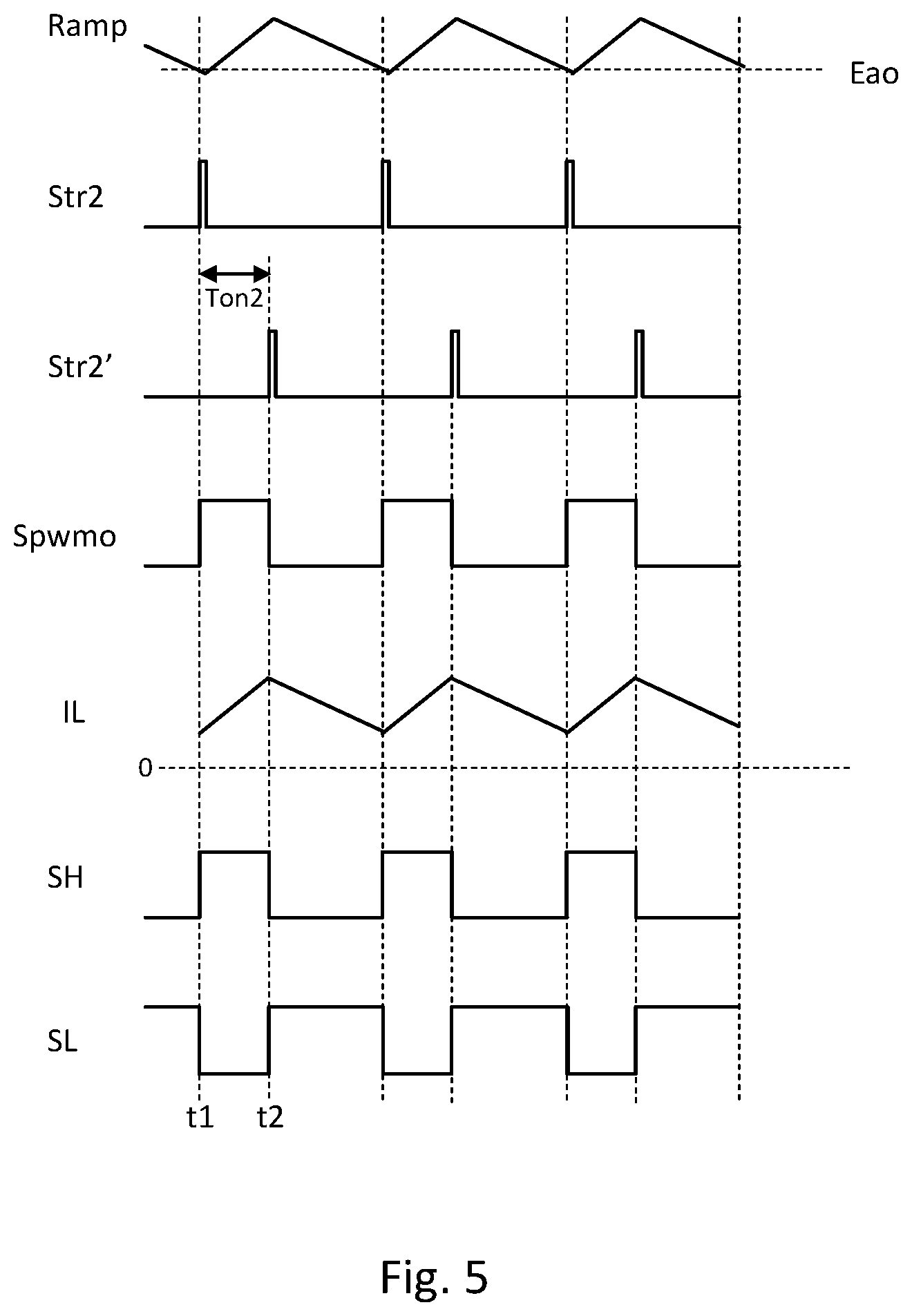 Patent US12620887 Figure 5 – High efficiency switching converter and conversion control circuit and method thereof