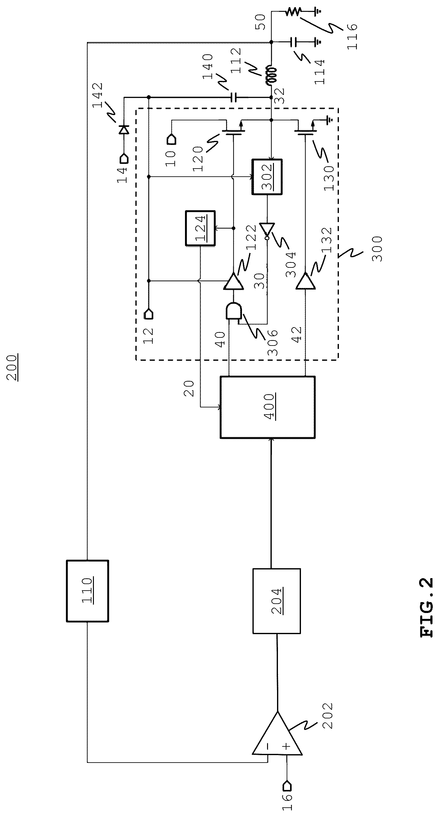 Patent US12620889 Figure 2 – BOOT UVLO detection scheme for high voltage applications