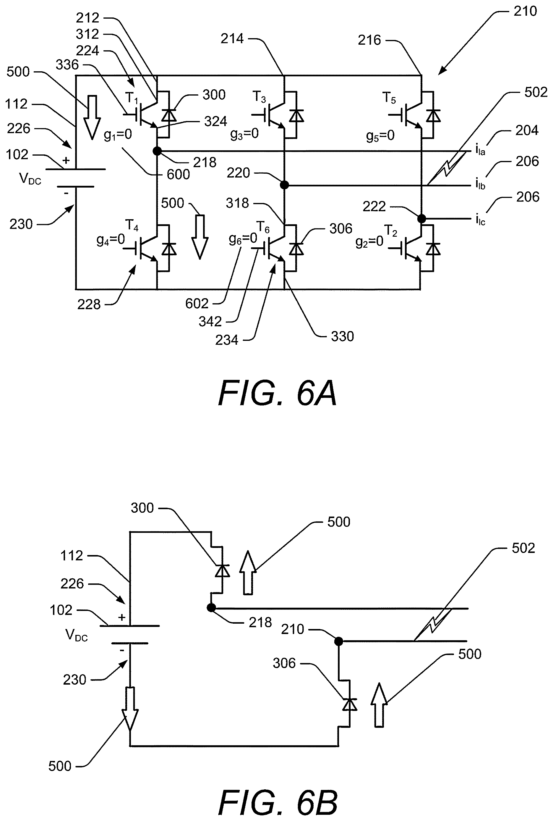 Patent US12620890 Figure 6 – Two-stage current-limiting control strategy for direct-droop-controlled grid-forming inverters