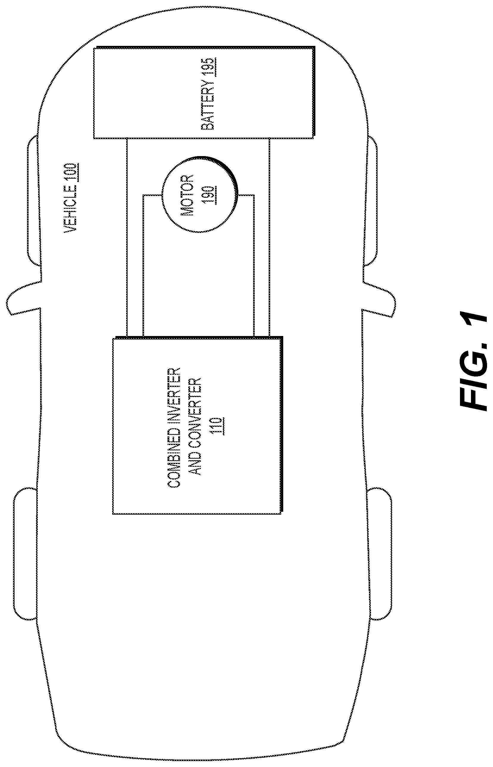 Patent US12620891 Figure 1 – Systems and methods for three channel galvanic isolator for inverter for electric vehicle
