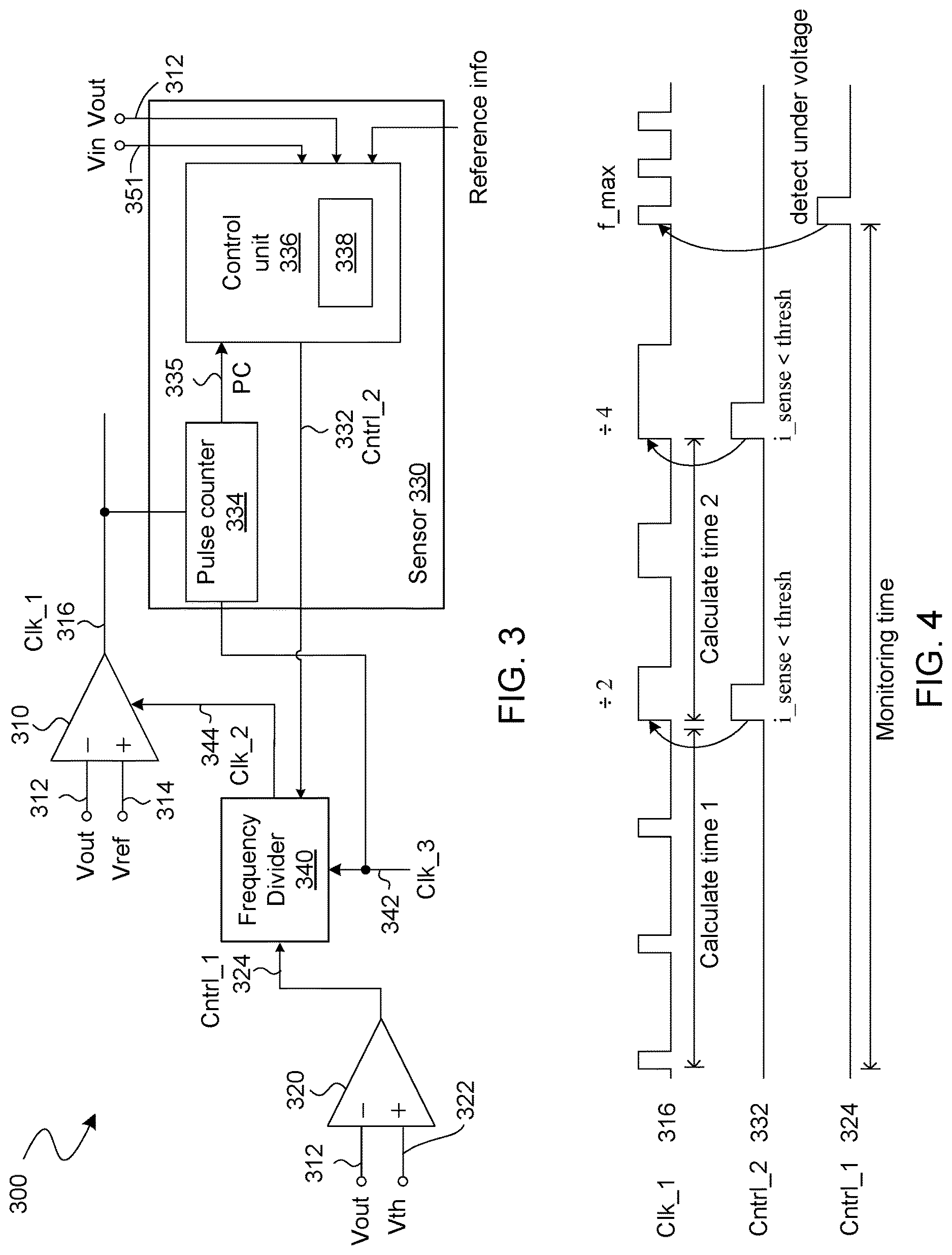 Patent US12620894 Figure 3 – Maximum frequency adjustment control for a switched capacitor power converter