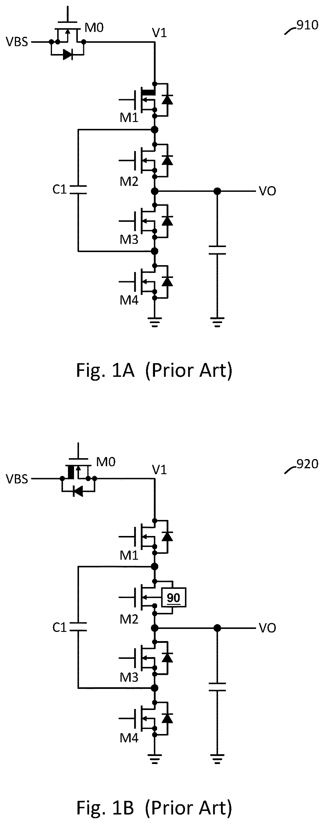 Patent US12620896 — High efficiency power conversion circuit having high voltage tolerance — Figure 1