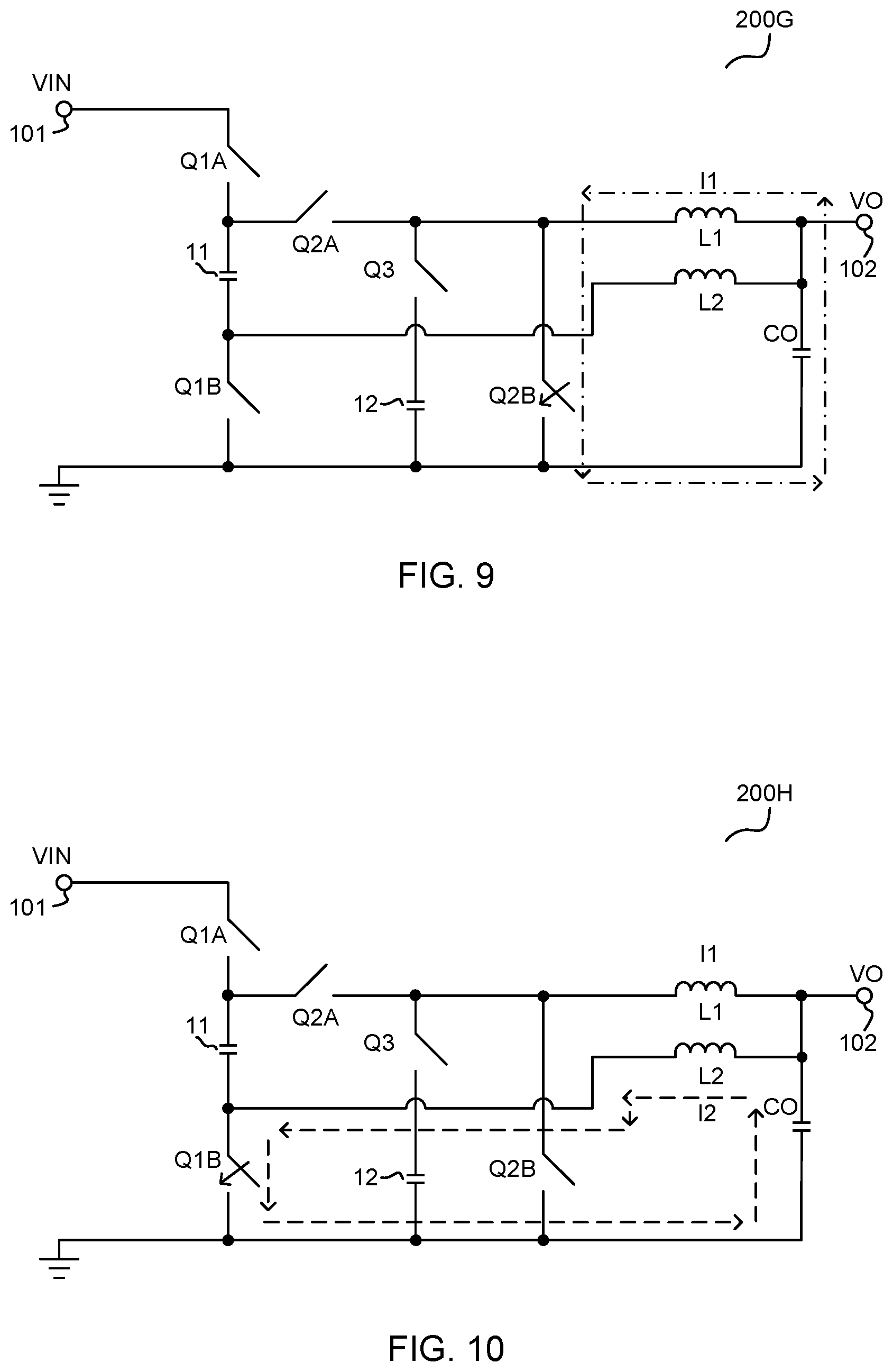Patent US12620897 Figure 5 – Two-phase paralleled switching converter, and switching circuit and control method thereof