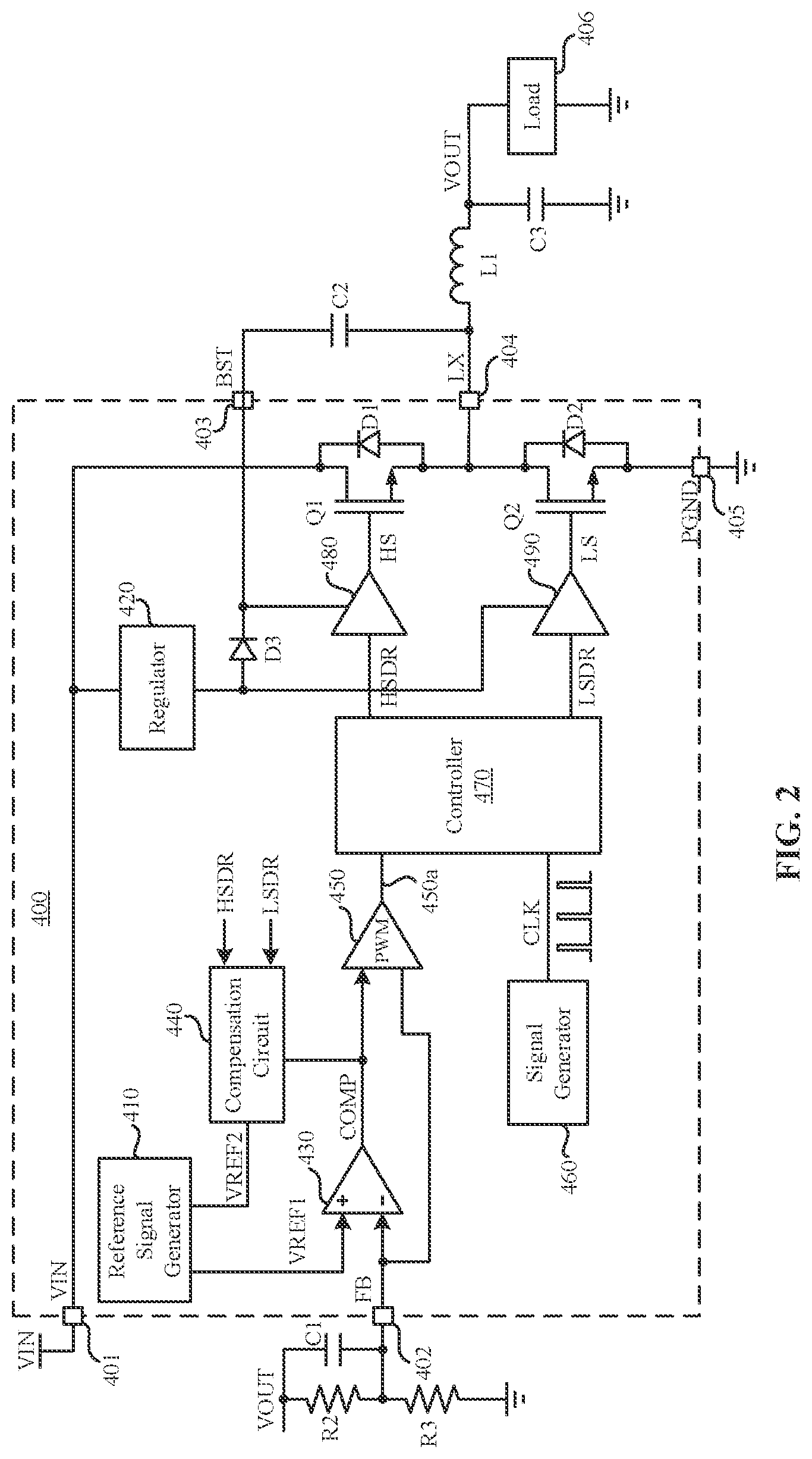 Patent US12620898 Figure 3 – Power converter and control circuit thereof
