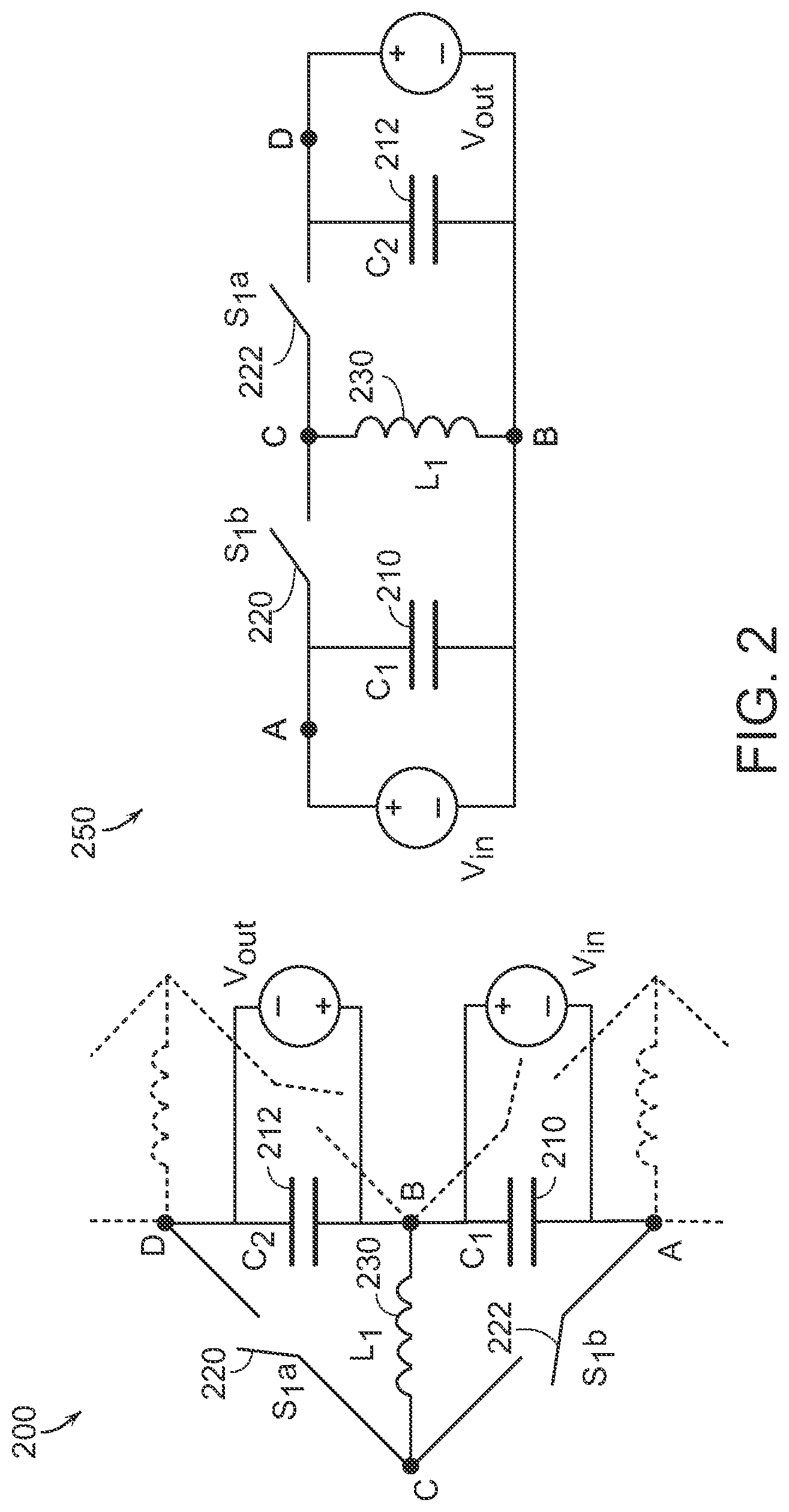 Patent US12620903 Figure 2 – Systems and methods for stacked multi-level power converter implementations with linear scaling