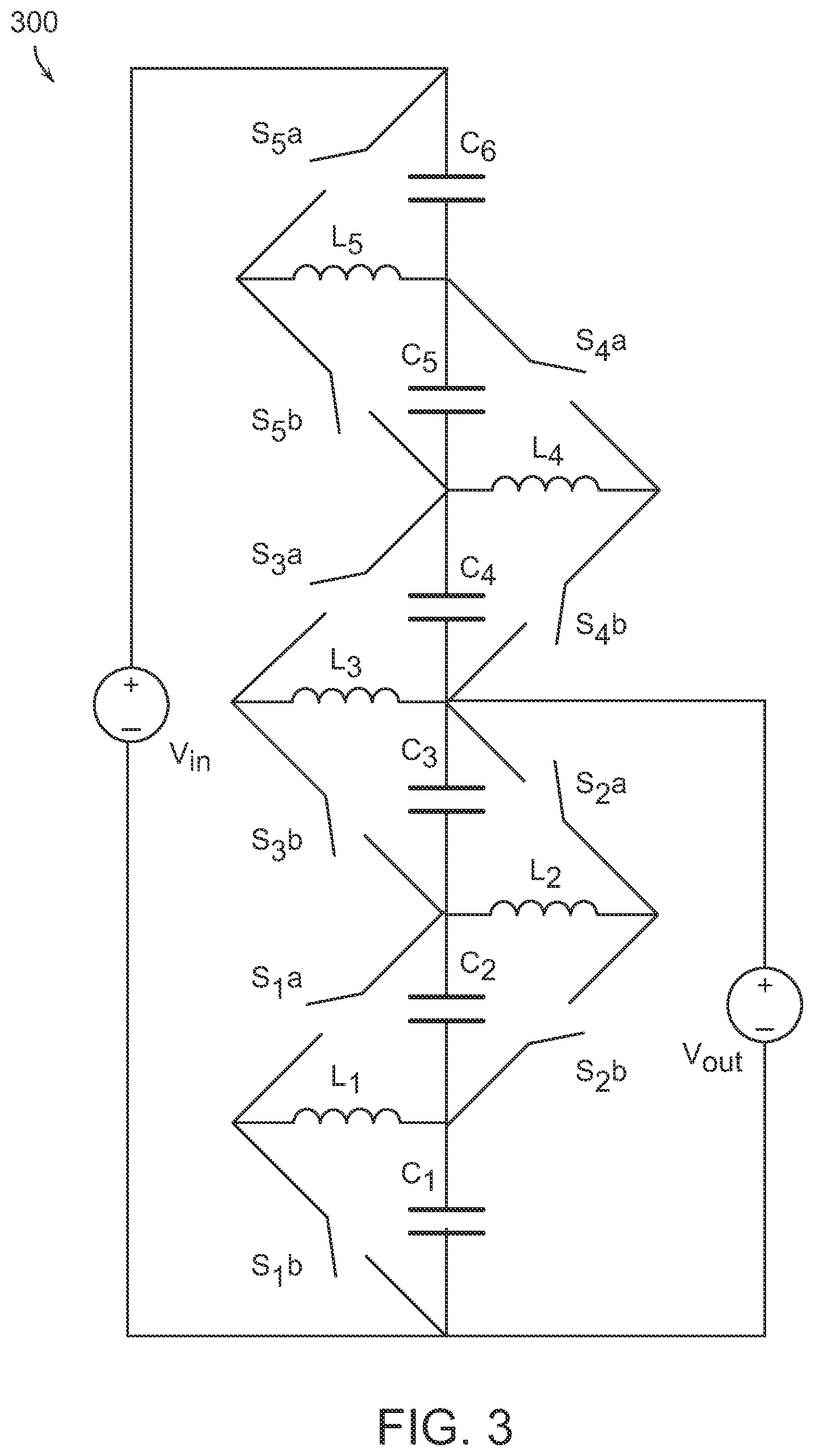 Patent US12620903 Figure 3 – Systems and methods for stacked multi-level power converter implementations with linear scaling