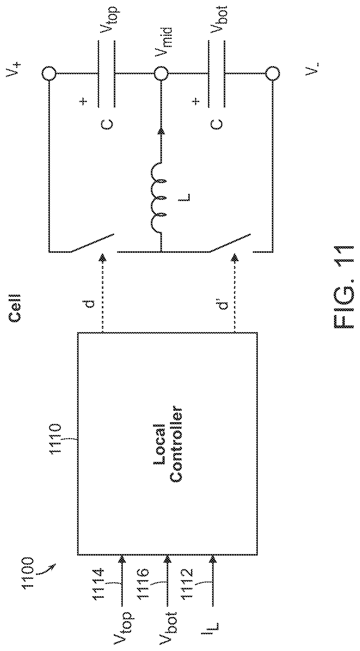Patent US12620903 Figure 12 – Systems and methods for stacked multi-level power converter implementations with linear scaling